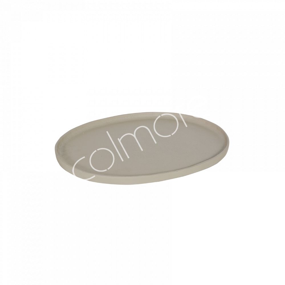 Organisch Ovaal Dienblad | Tray | Sand/Beige | 39×29×2cm | Colmore