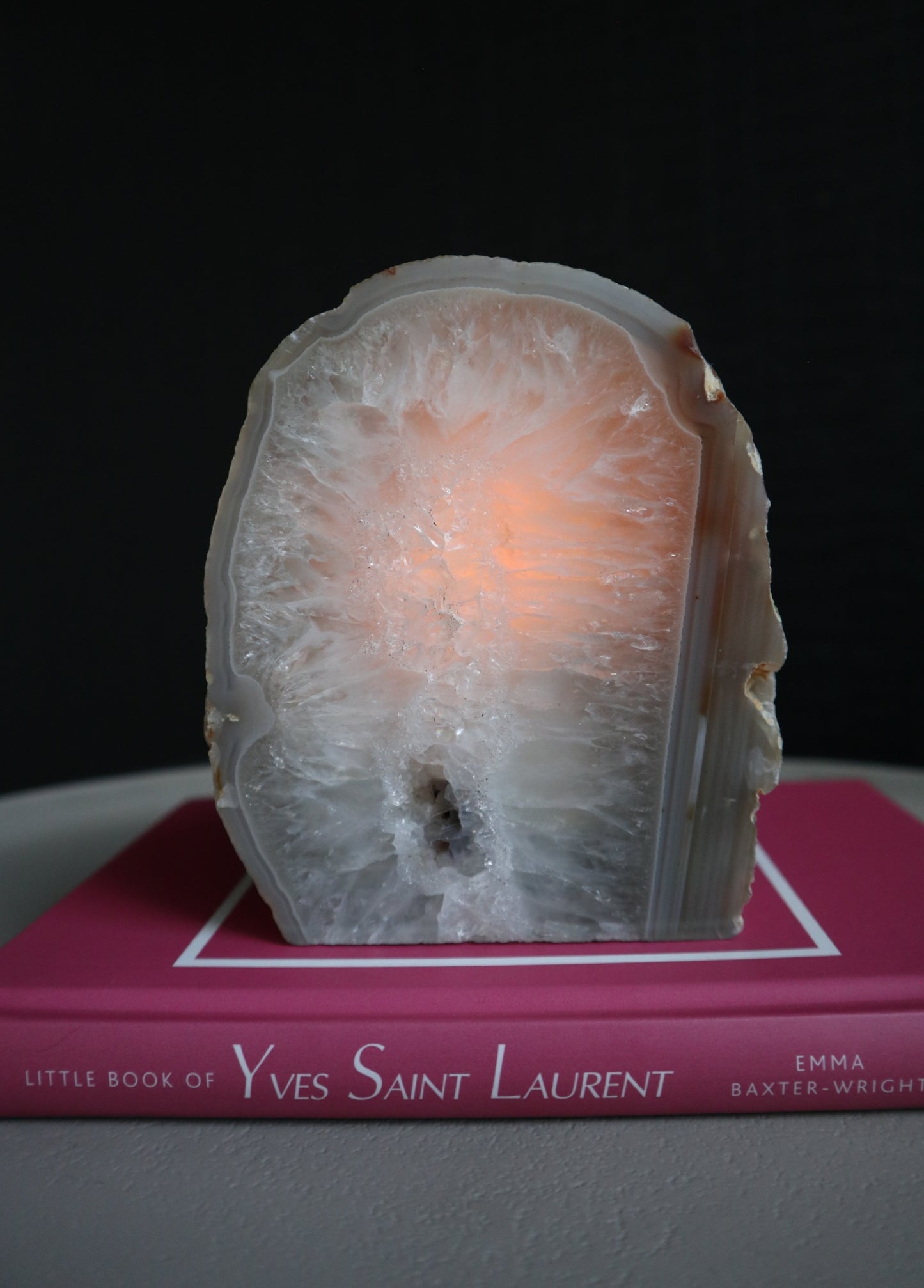 Agaat Waxinelichthouder