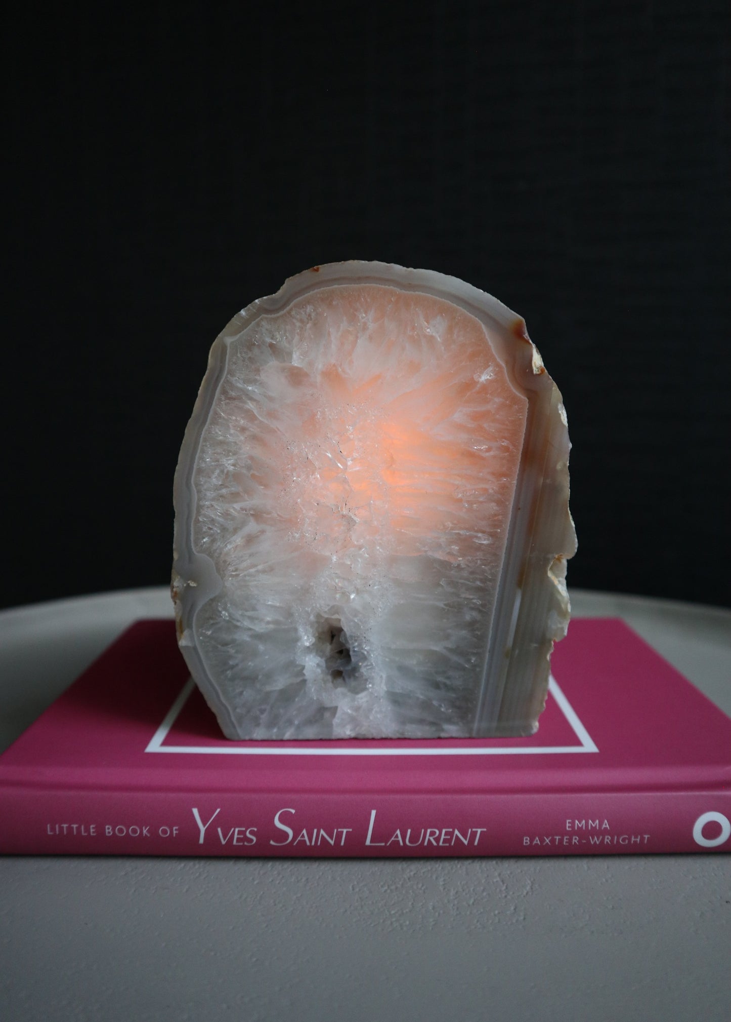 Agaat Waxinelichthouder