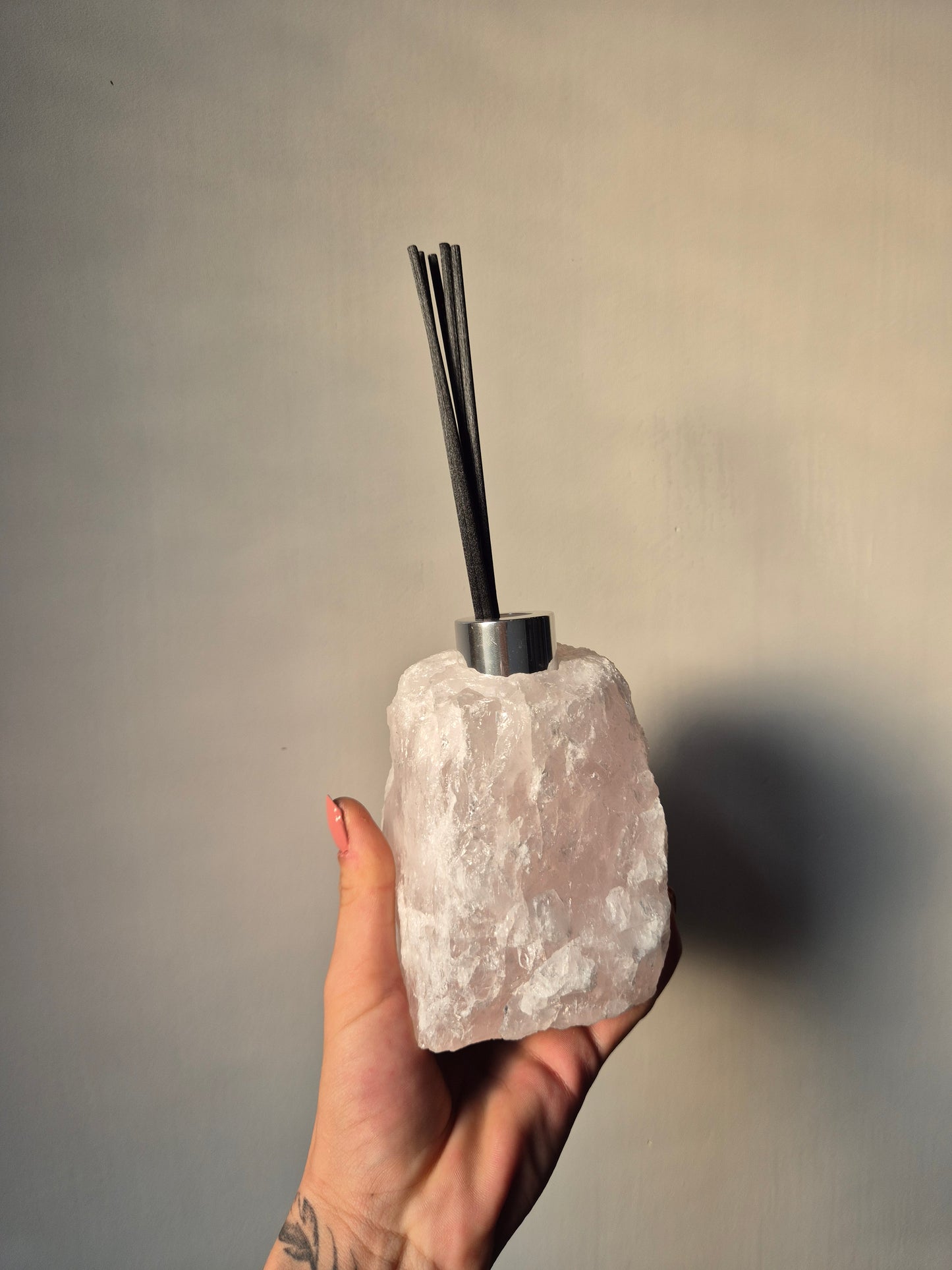 Rozenkwarts Geurstokjes Diffuser