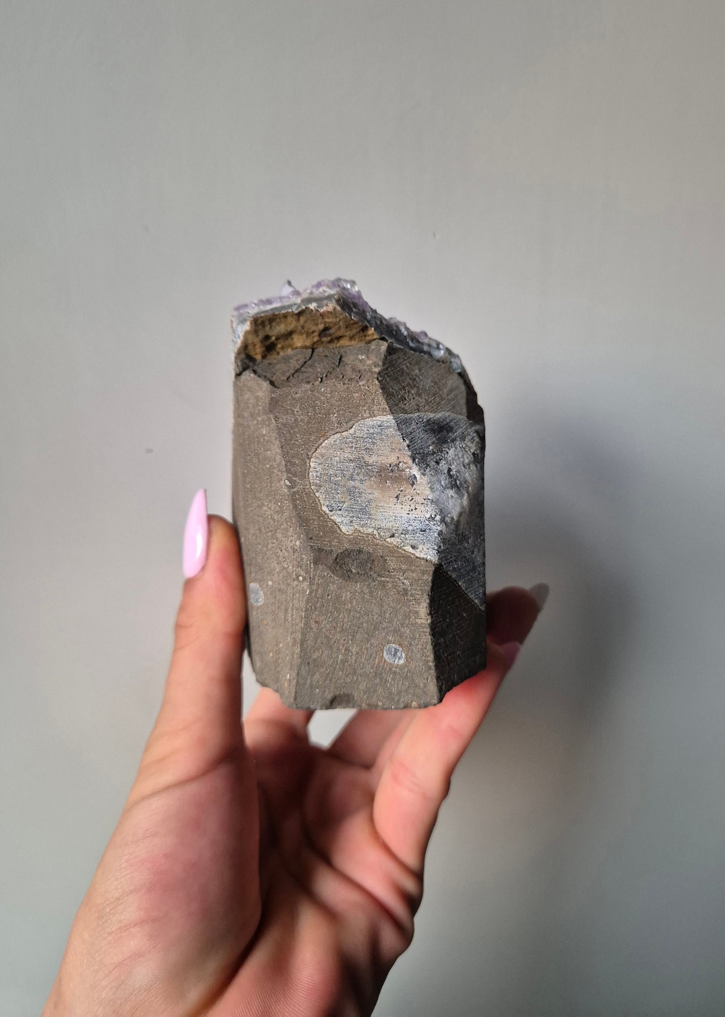 Amethist Ruw | Cut Base