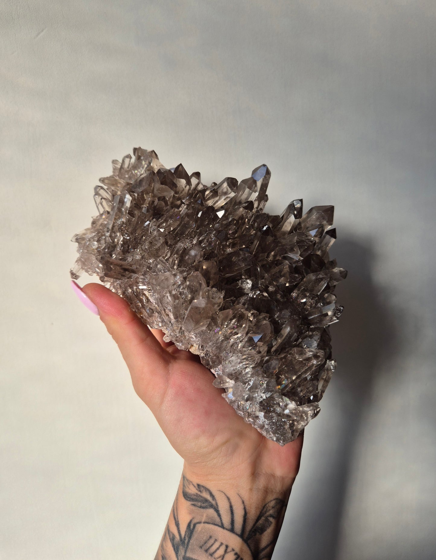 Rookkwarts Cluster | Ruw | Super Kwaliteit