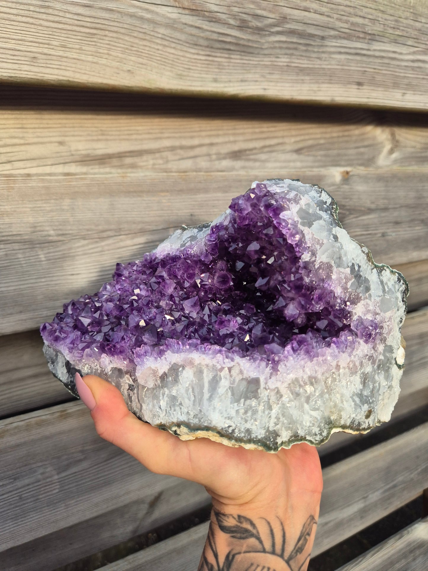 XL Amethist Geode | Uruguay A+ Kwaliteit