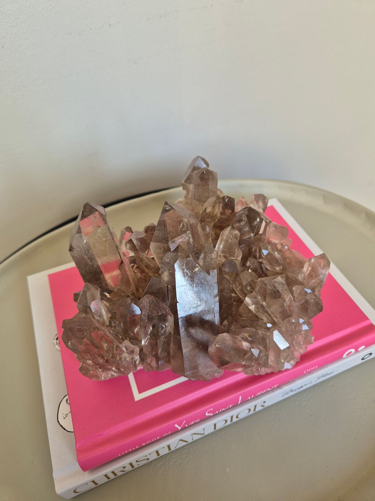 Rookkwarts Cluster | Ruw | Super kwaliteit (A+)