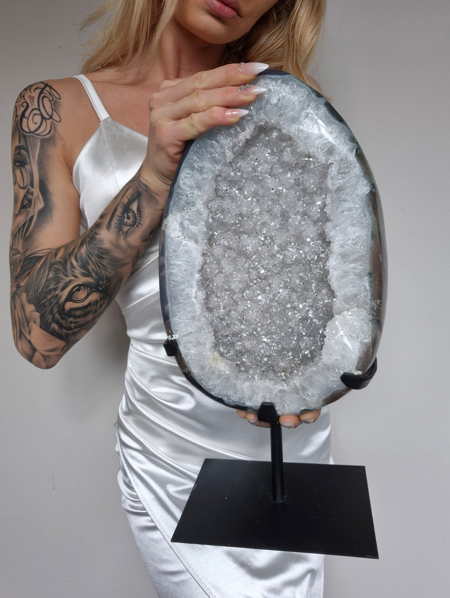 Agaat op standaard XXL | Special | 8.9KG