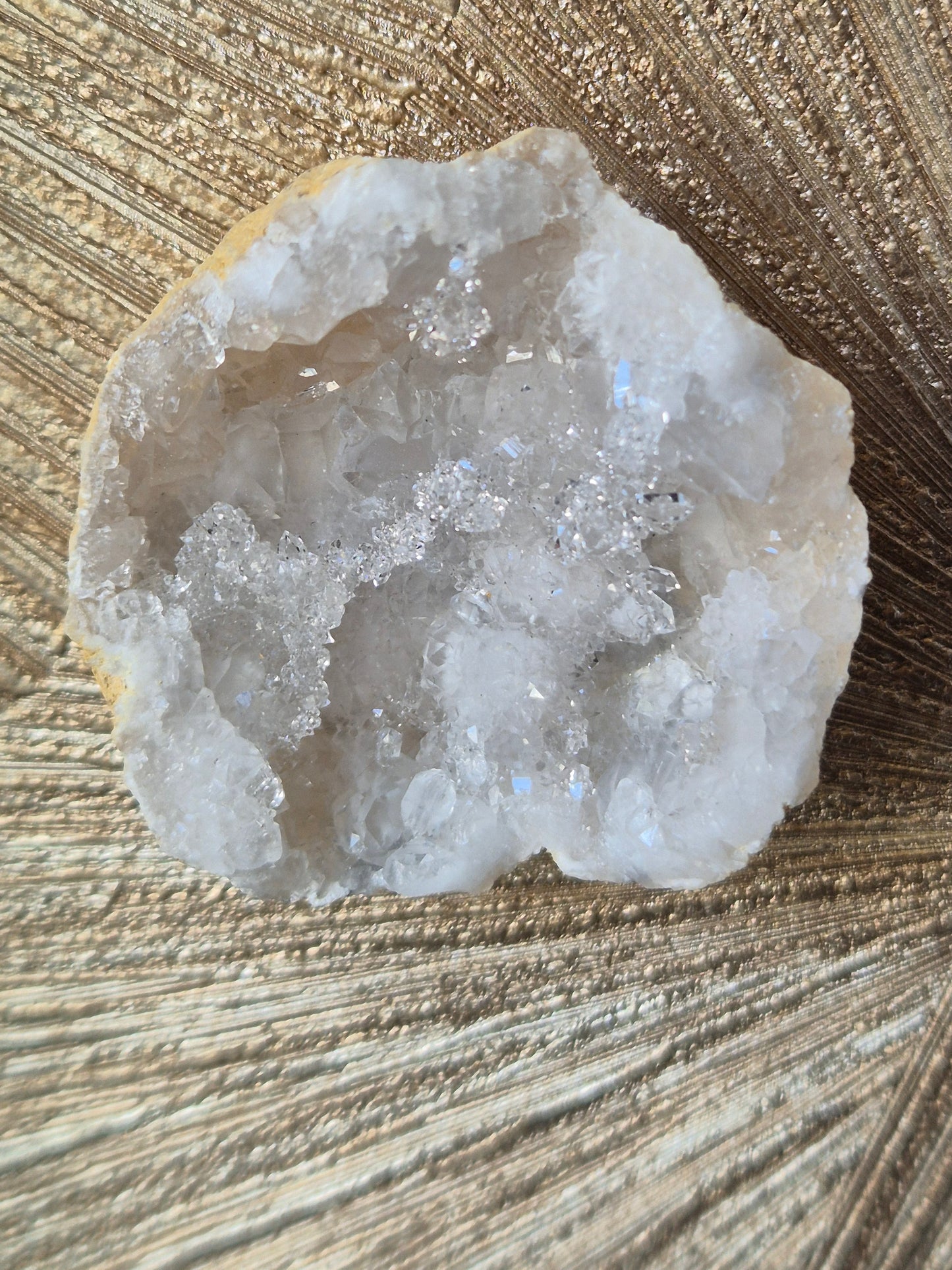 Bergkristal Geode Lijst
