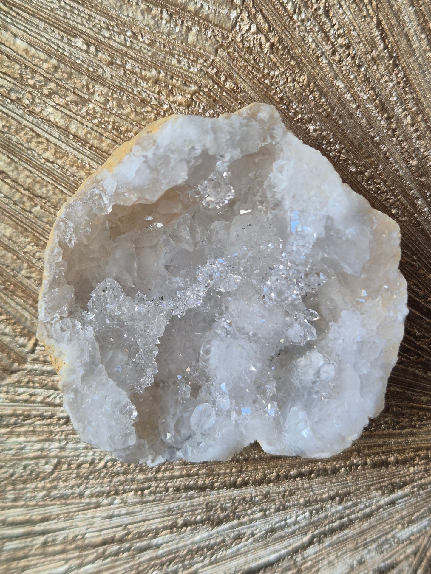 Bergkristal Geode Lijst