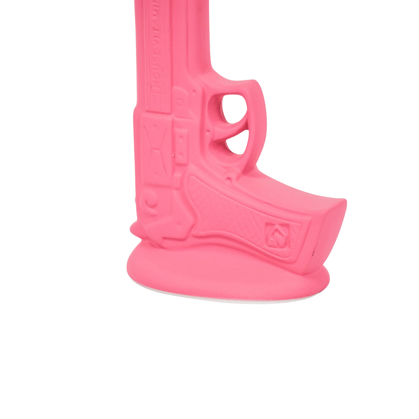 Pistool Vaas | Neon Roze | Keramiek | Housevitamin | 15×9×23 cm