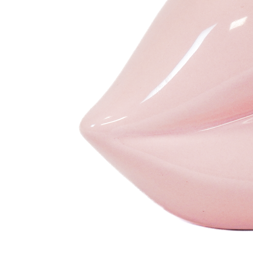 Lip Vaasje | Licht Roze | Housevitamin | 15,5x6,5x7,5cm