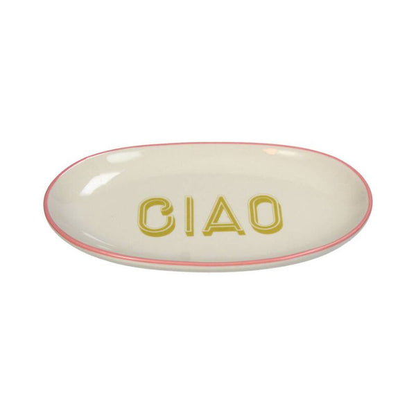 Bord Ciao | Ovaal | 21×12.5×2.5 cm
