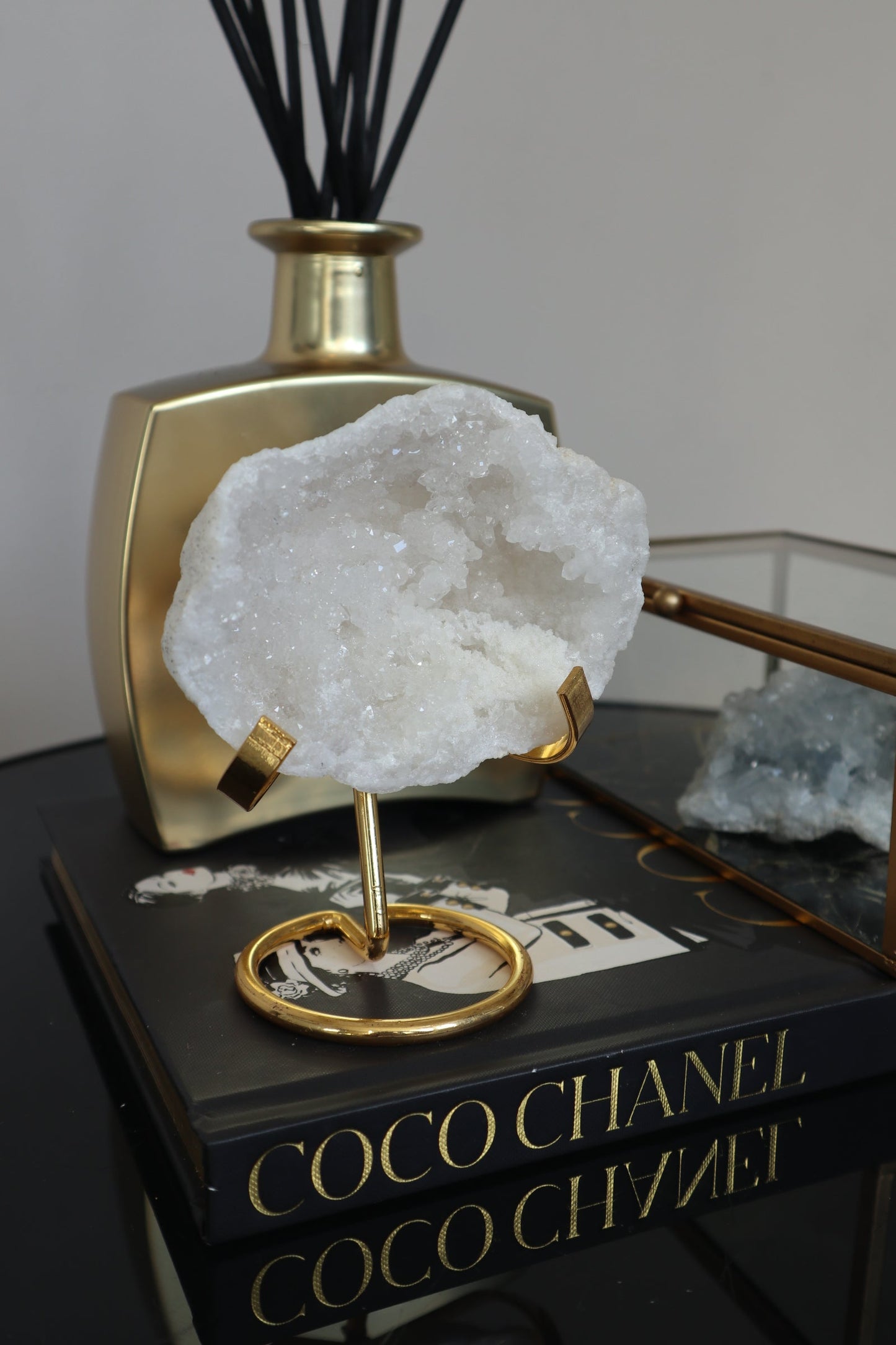 Living and crystals