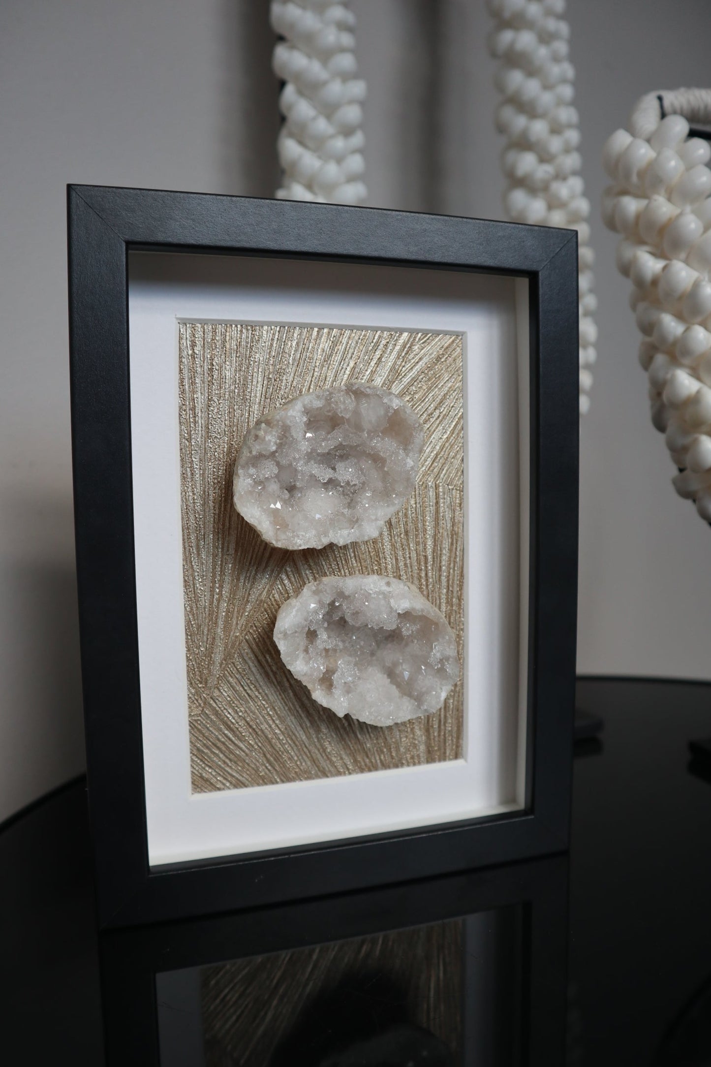 Bergkristal Geode Lijst | 15×20cm