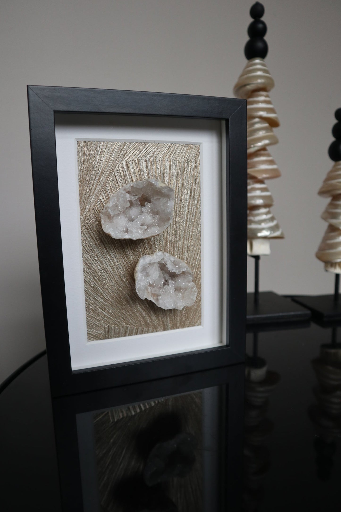 Bergkristal Geode Lijst | 15×20cm