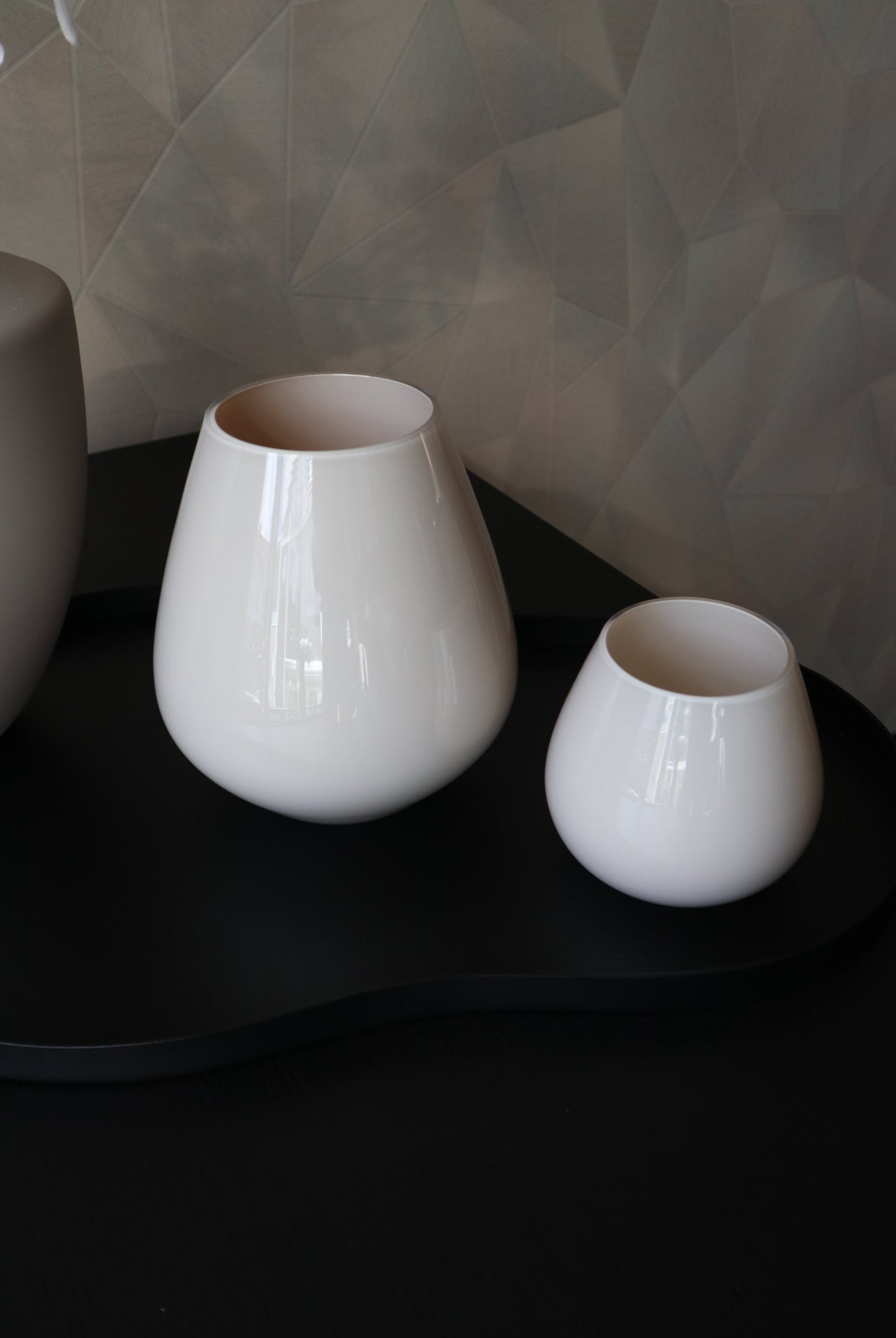 Tasman Windlicht/Vaas S Ivory | Vase The World | Ø18 x H20cm