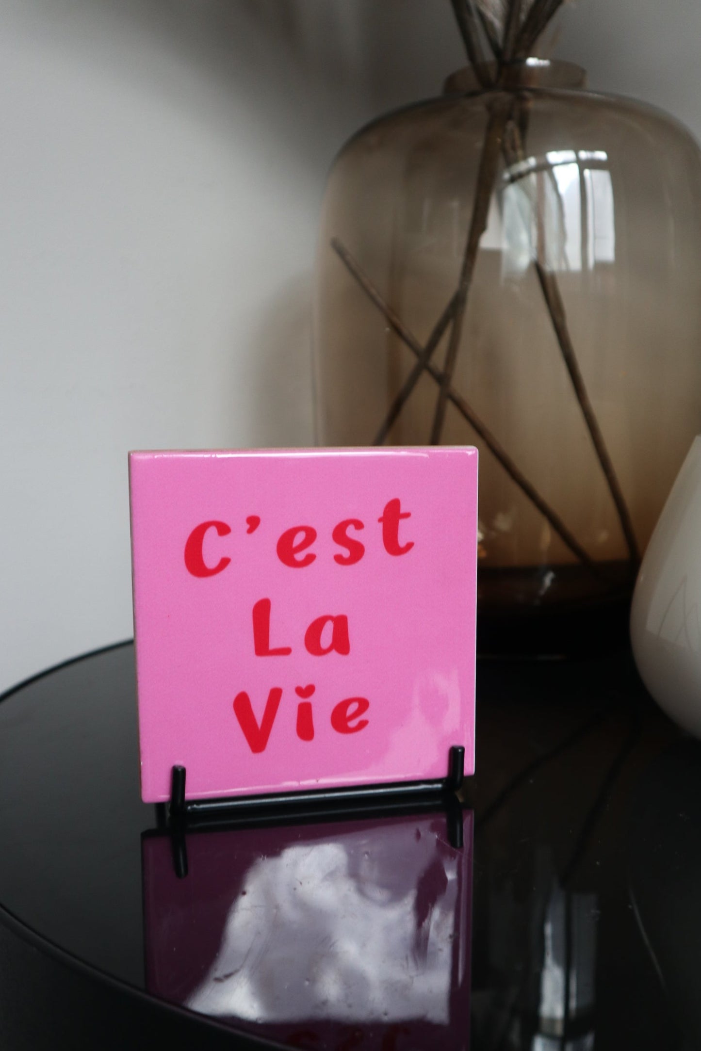 C'est La Vie | Tegeltje | 10.8×10.8cm