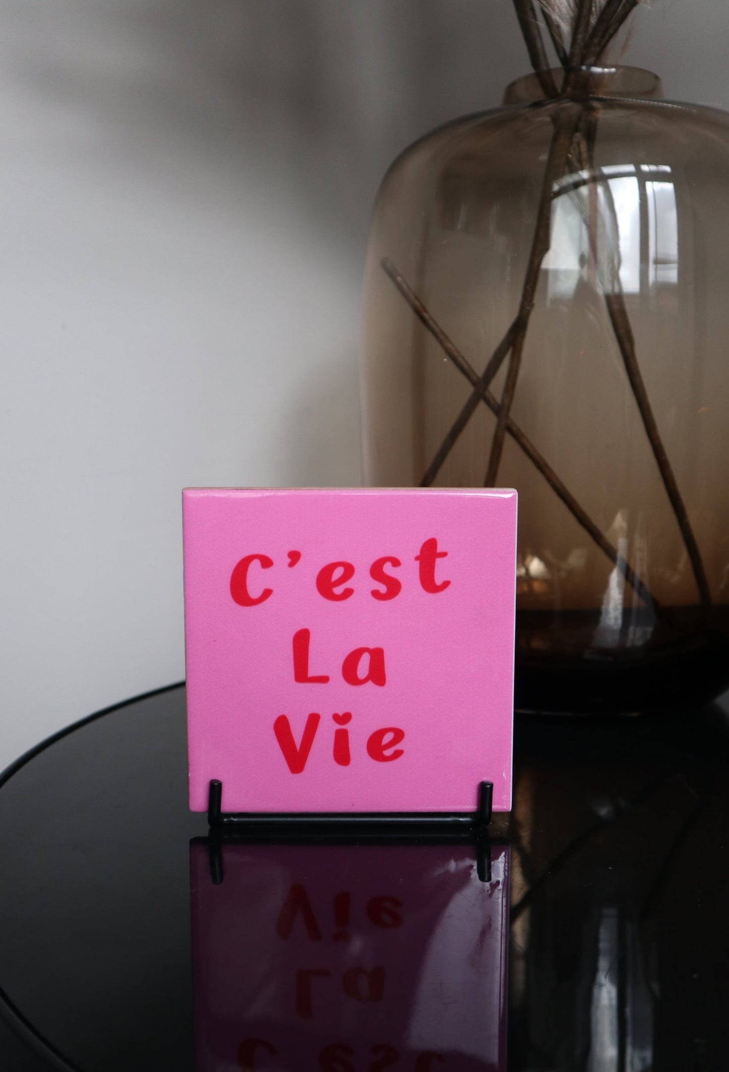 C'est La Vie | Tegeltje | 10.8×10.8cm