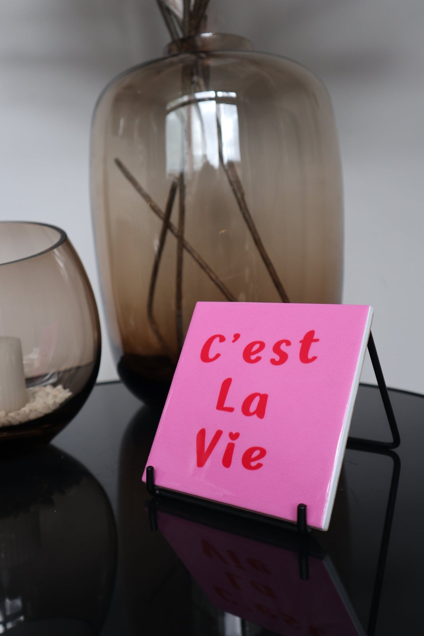 C'est La Vie | Tegeltje | 10.8×10.8cm