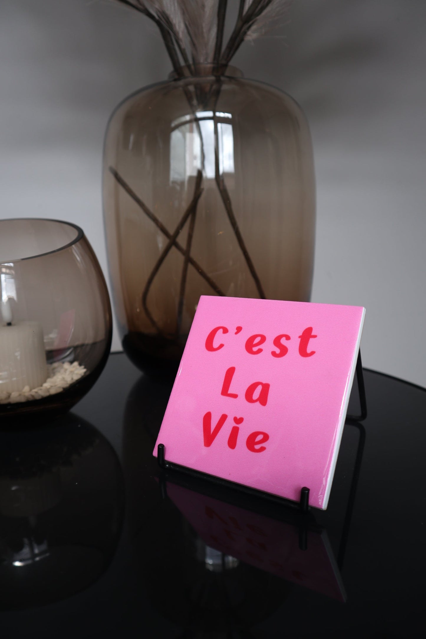 C'est La Vie | Tegeltje | 10.8×10.8cm