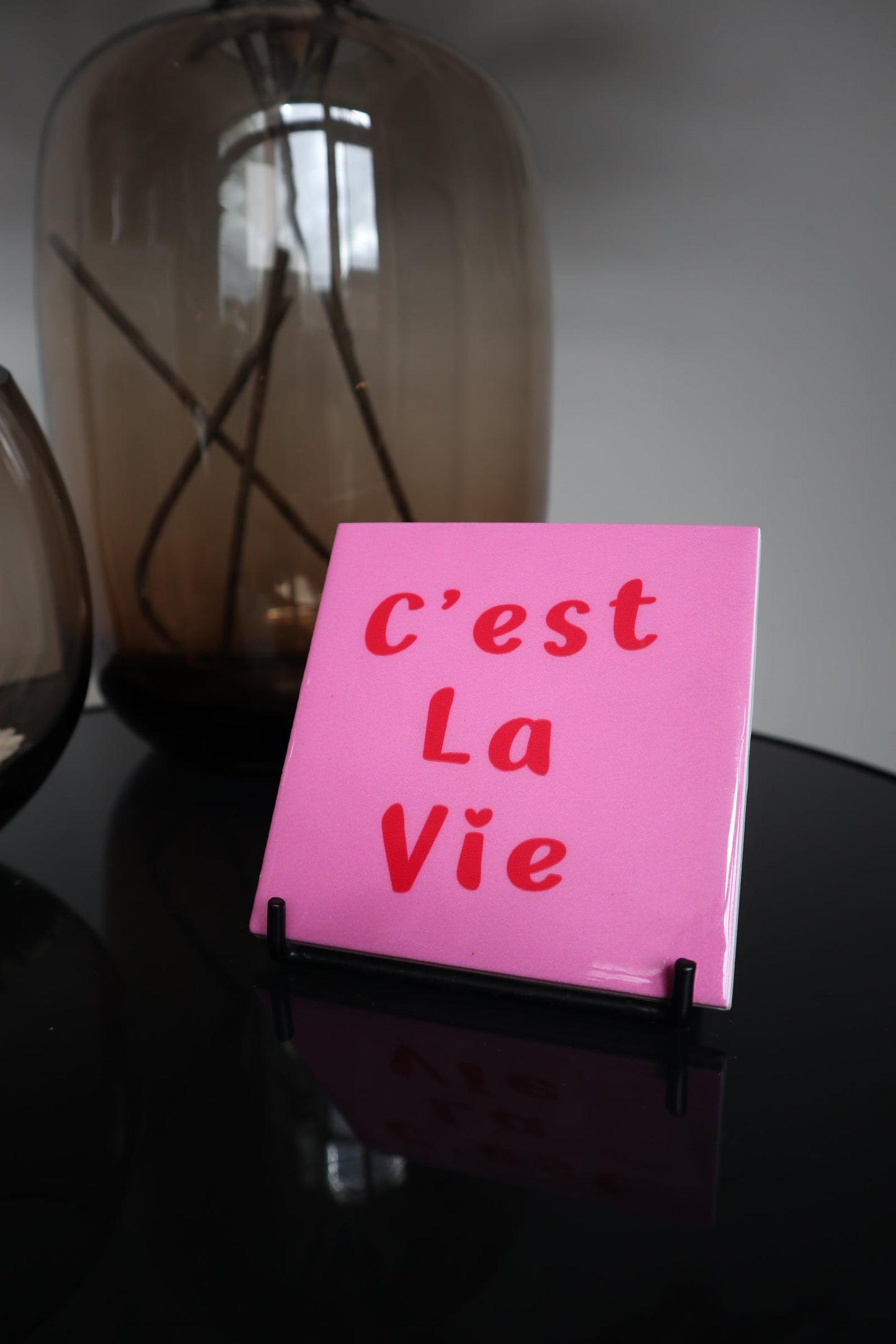 C'est La Vie | Tegeltje | 10.8×10.8cm