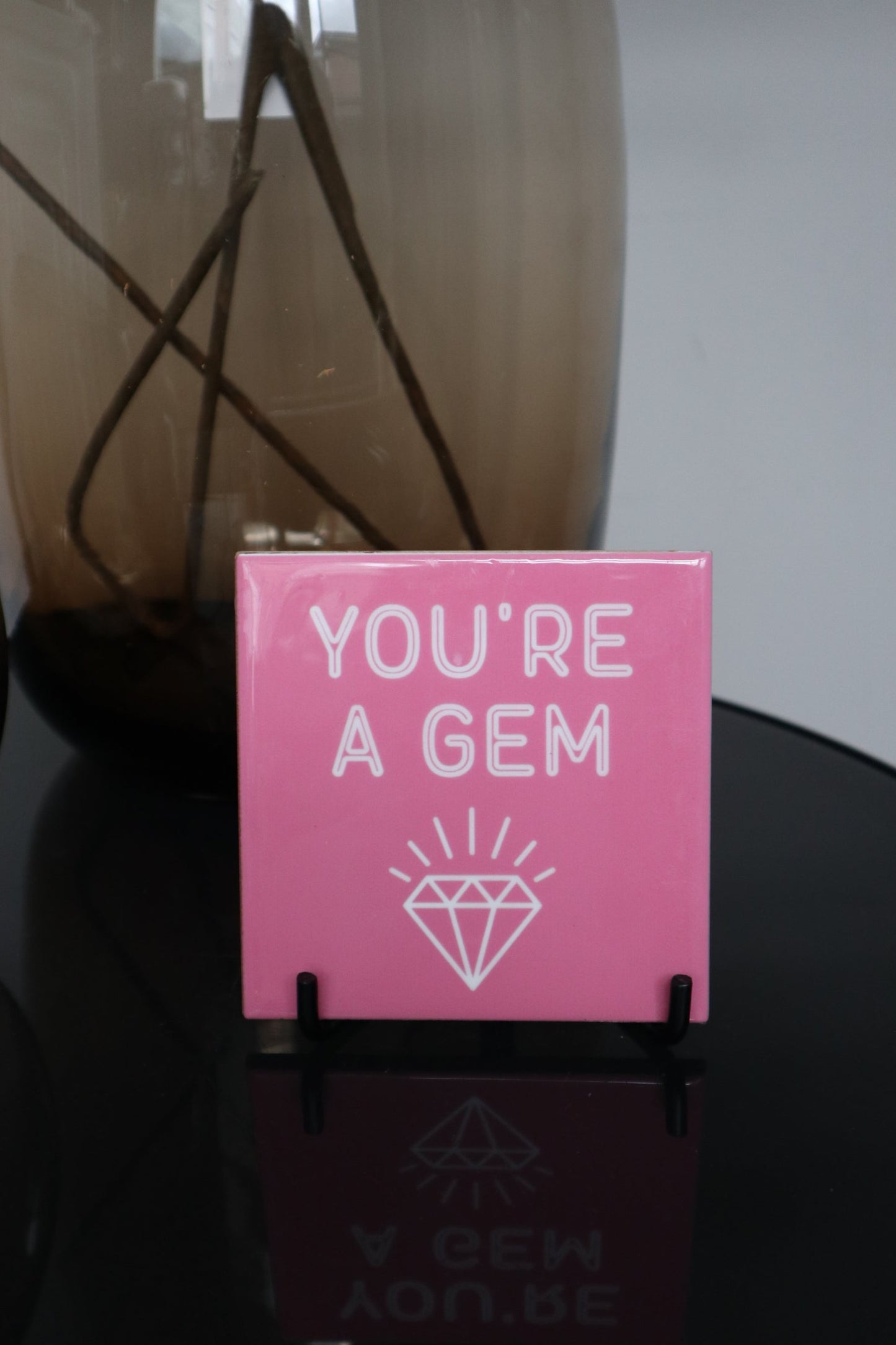 YOU'RE A GEM | Tegeltje | 10.8×10.8cm