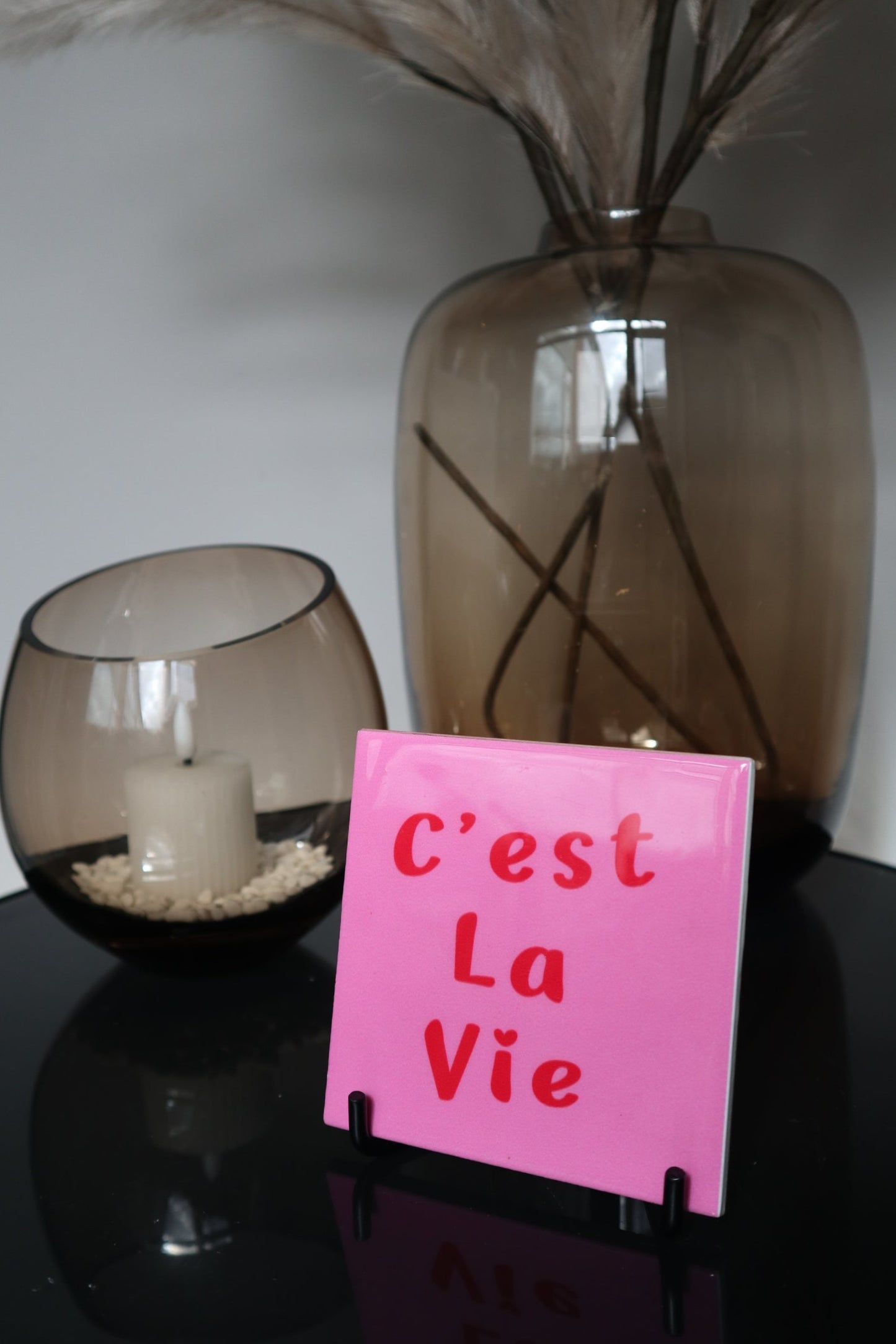 C'est La Vie | Tegeltje | 10.8×10.8cm