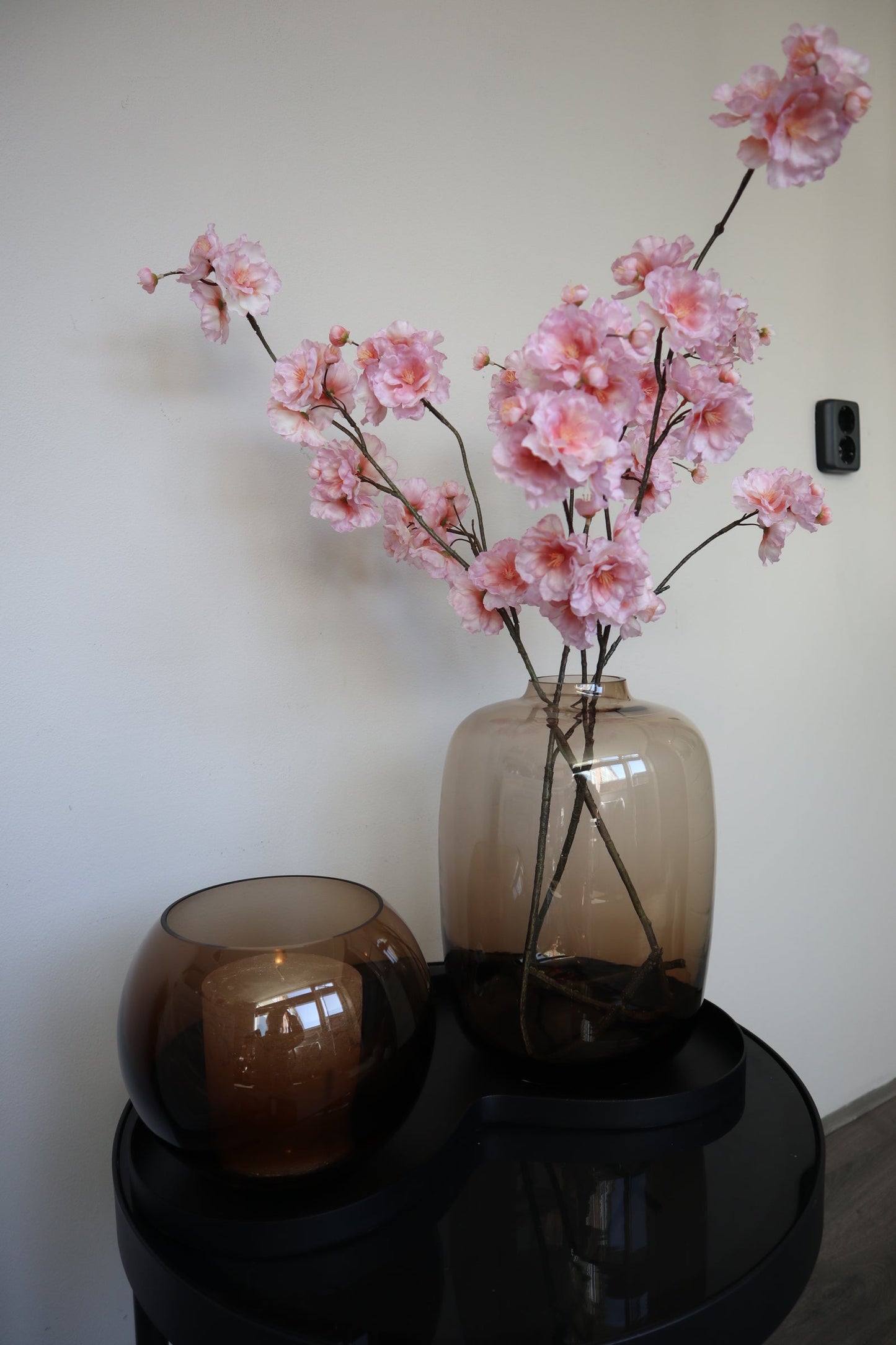 Zijden Bloesemtak | Prunus Roze 84 cm