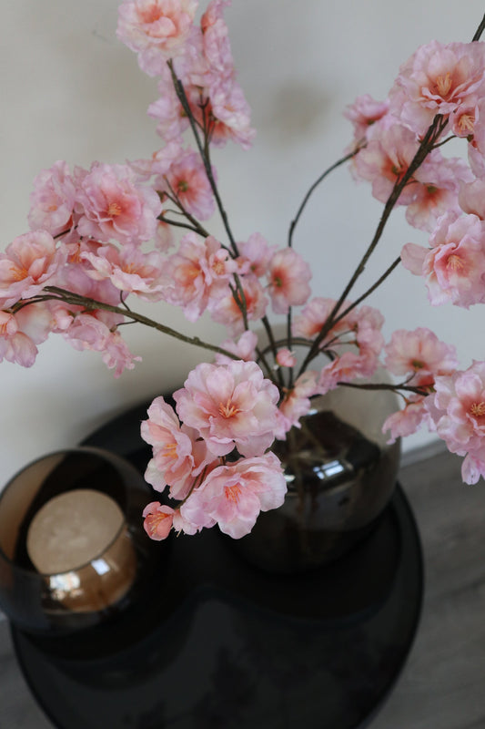 Zijden Bloesemtak | Prunus Roze 84 cm