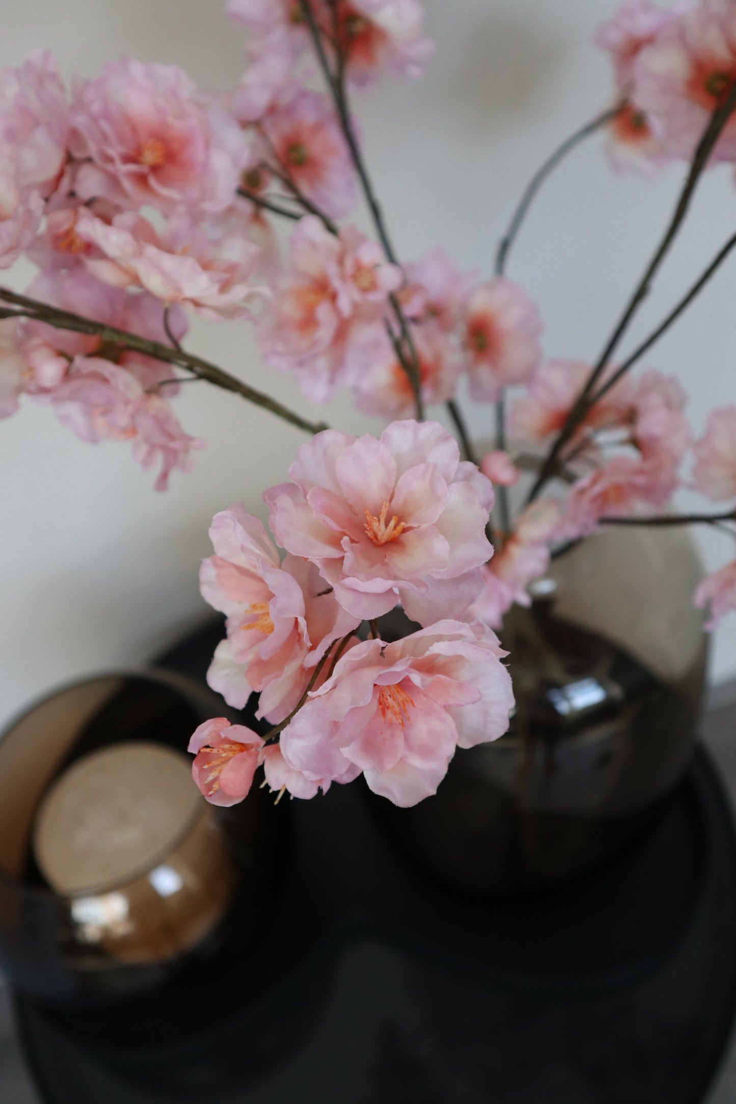 Zijden Bloesemtak | Prunus Roze 84 cm