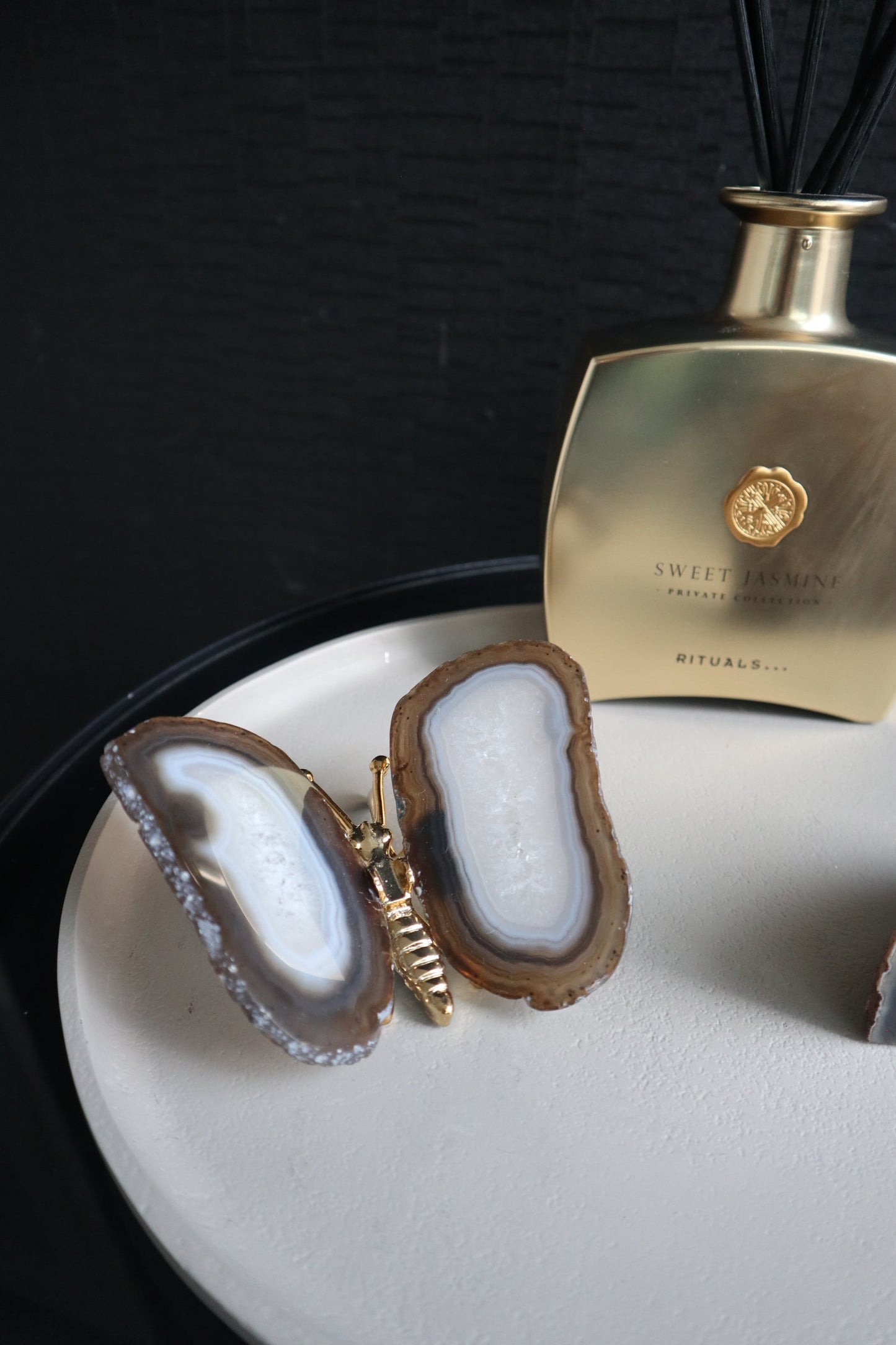 Agaat Vlinder | Edelsteen | Luxe Woonaccessoire
