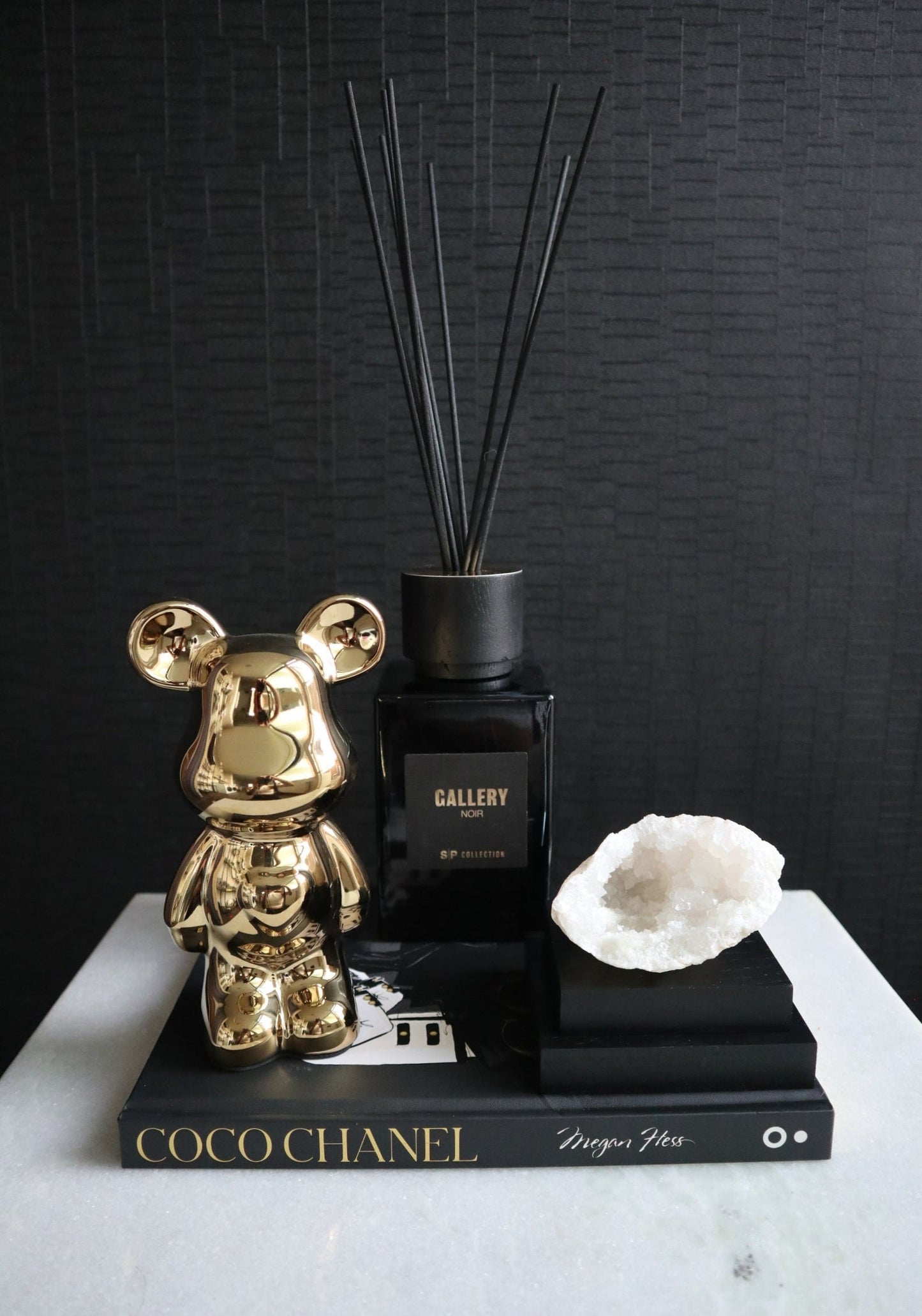 Design Teddy Beer Beeld | Goud | 18 cm | Keramiek