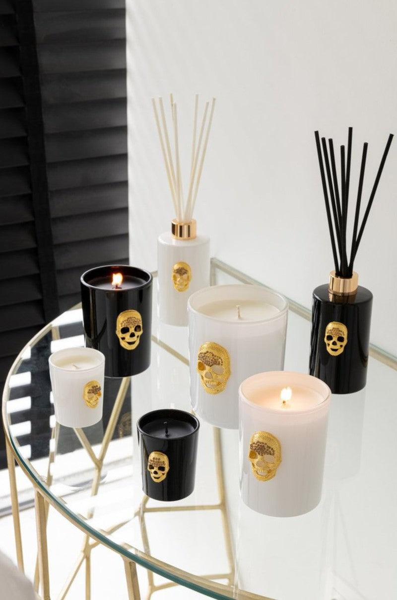 J-Line Geurolie Diffuser | Doodskop Nuit Wit 200ML