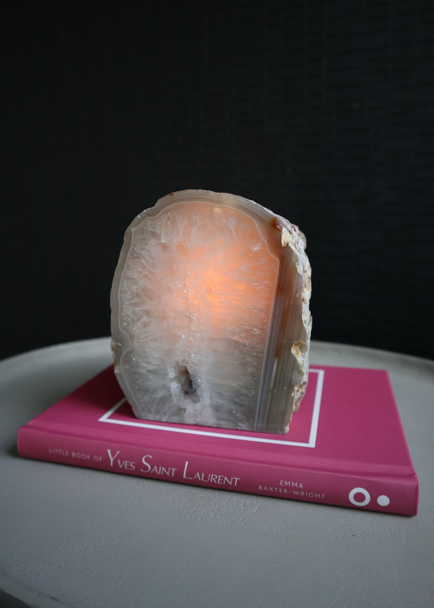 Agaat Waxinelichthouder