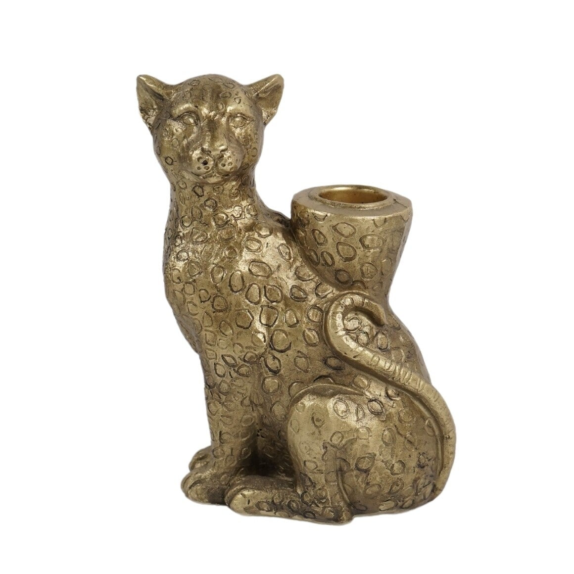 Kandelaar Leopard | Goud