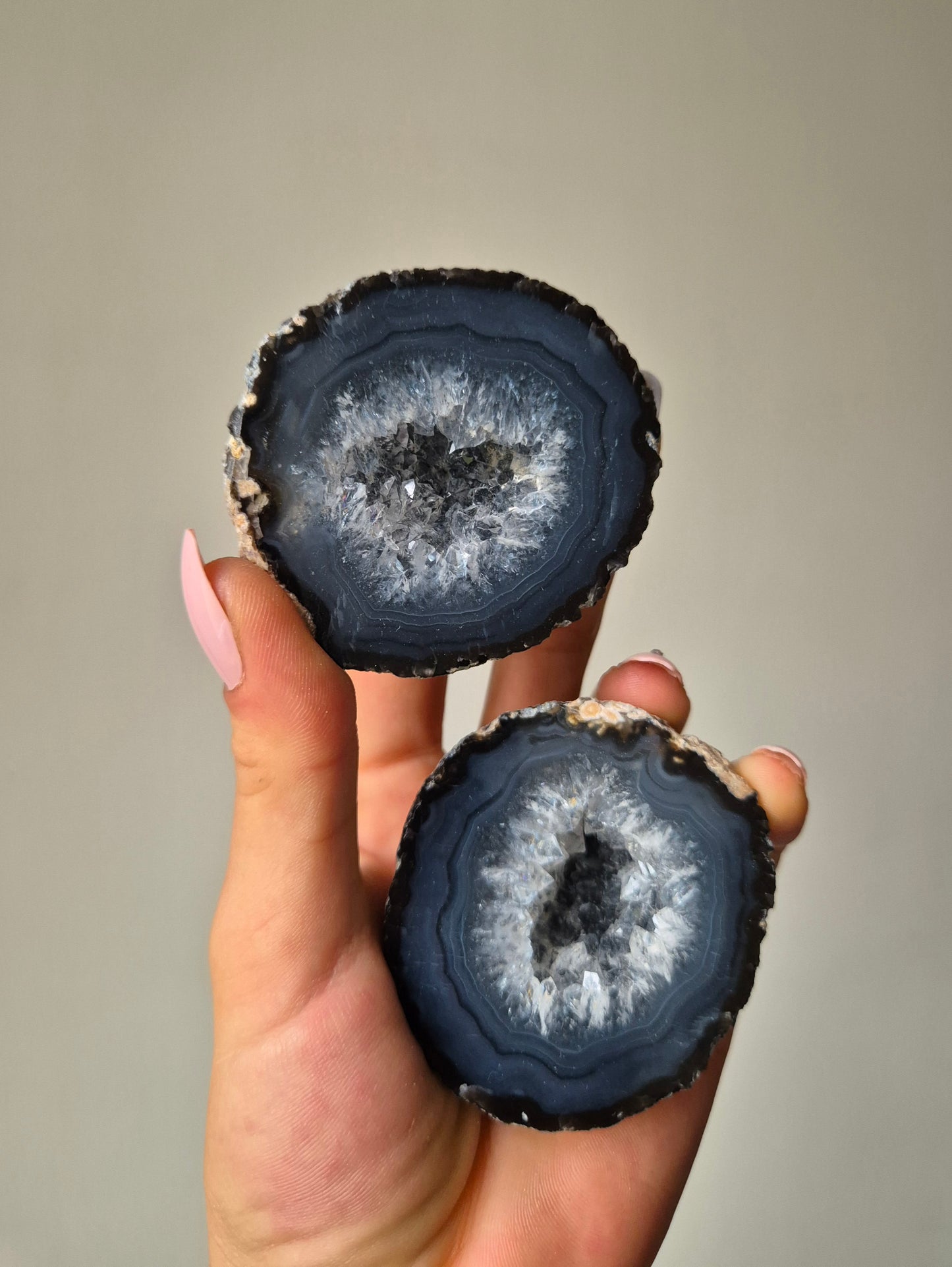 Agaat Geode Paar