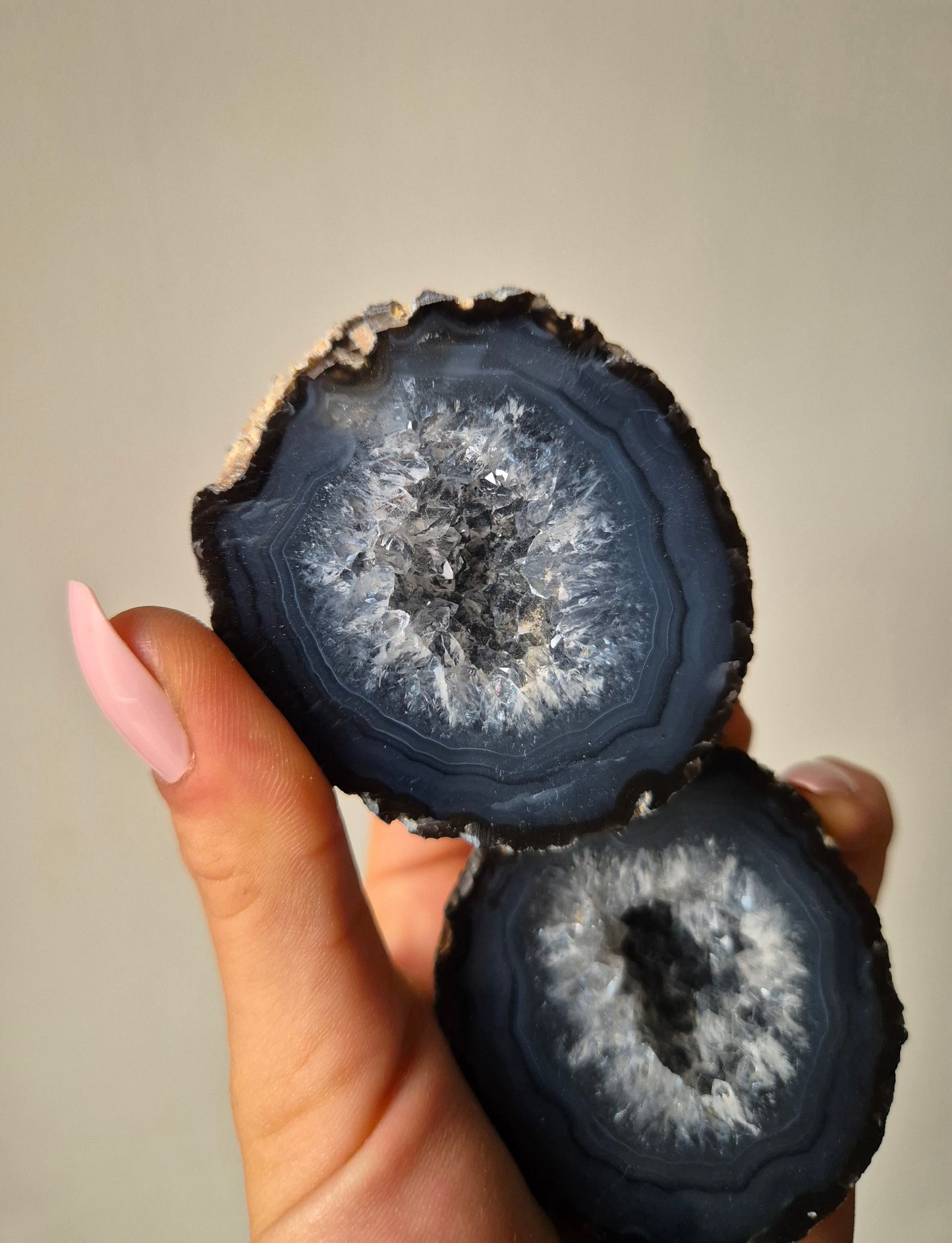 Agaat Geode Paar
