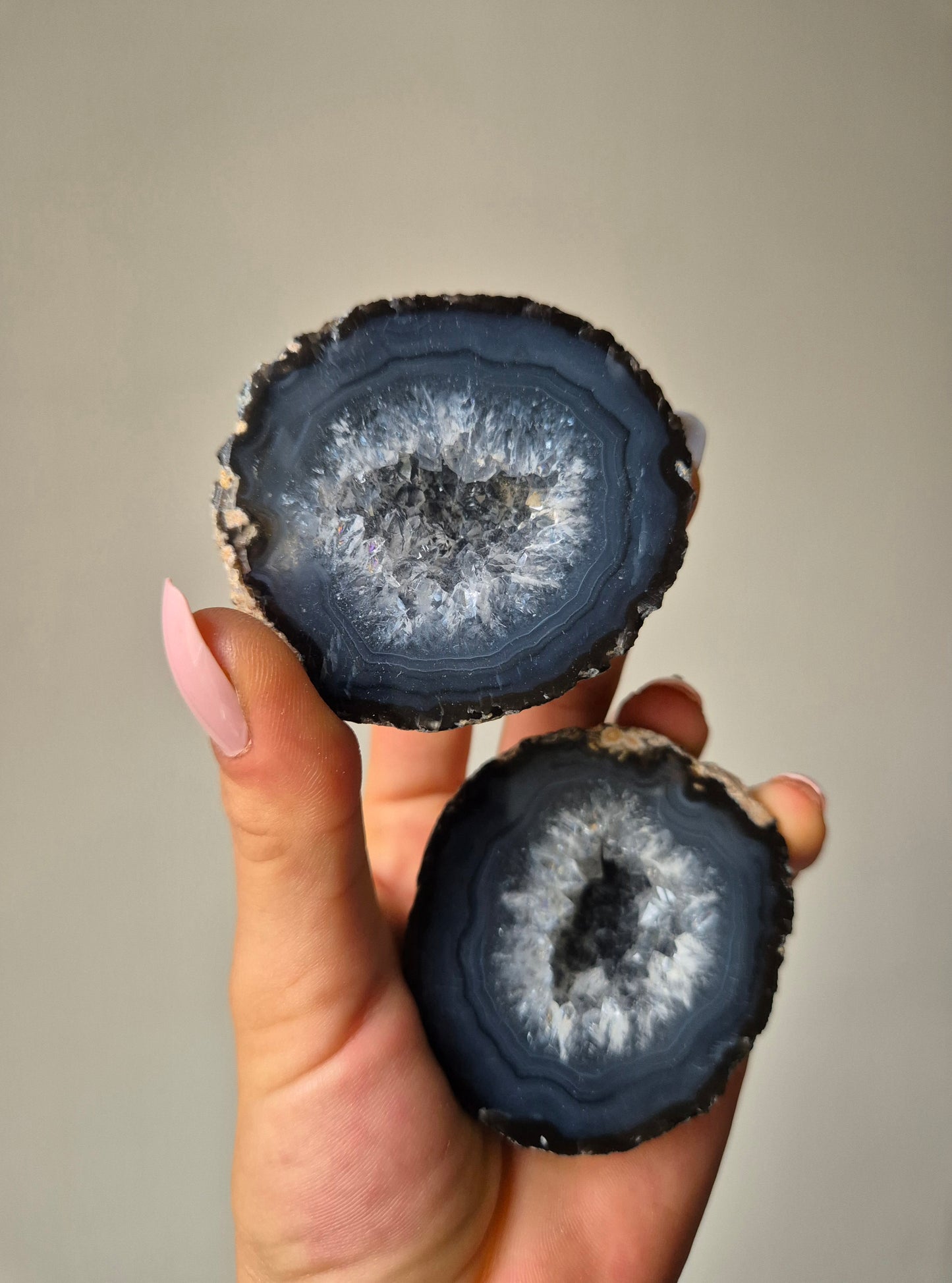 Agaat Geode Paar