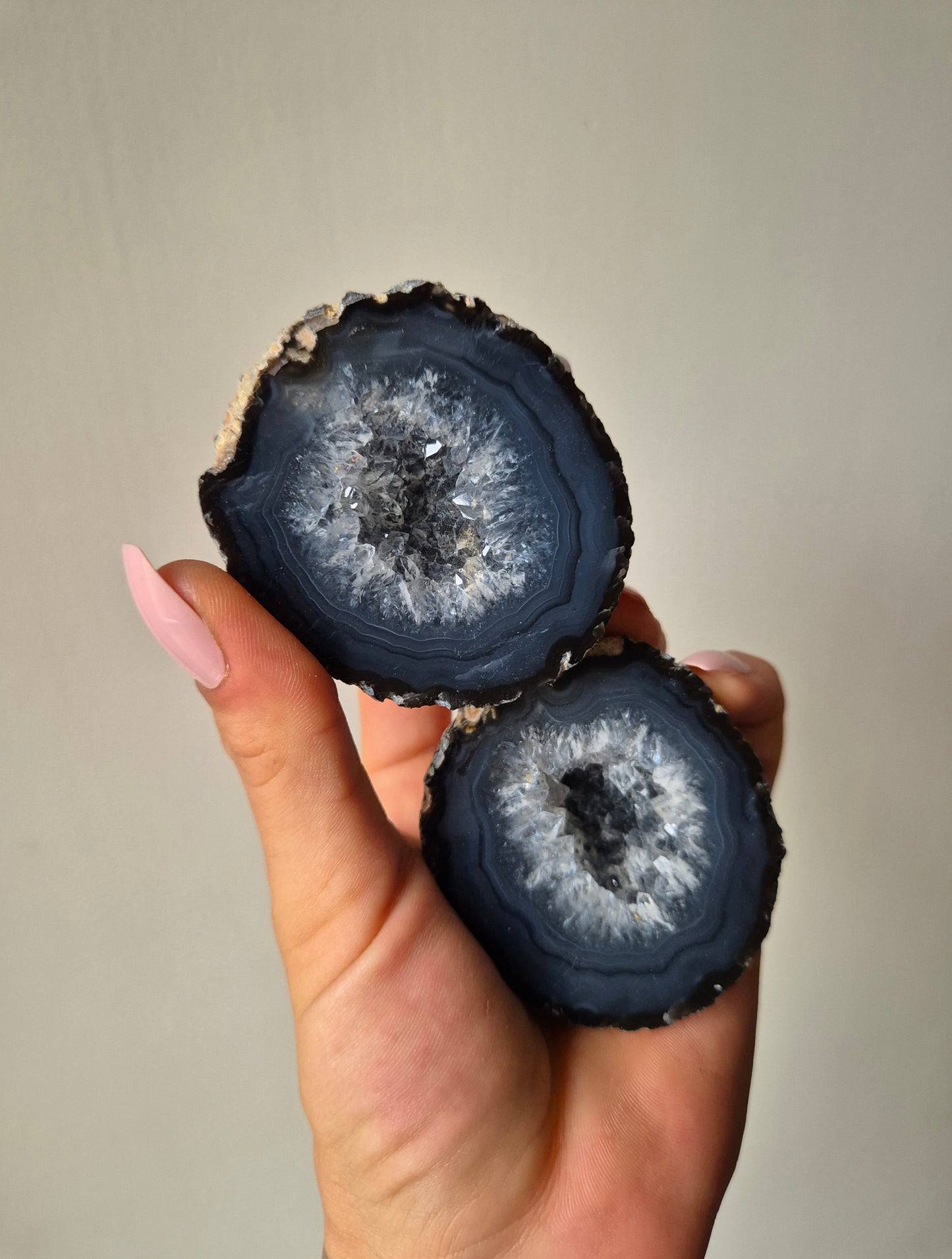Agaat Geode Paar