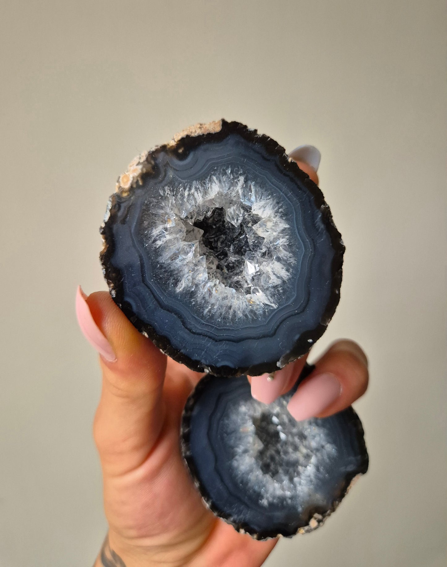 Agaat Geode Paar