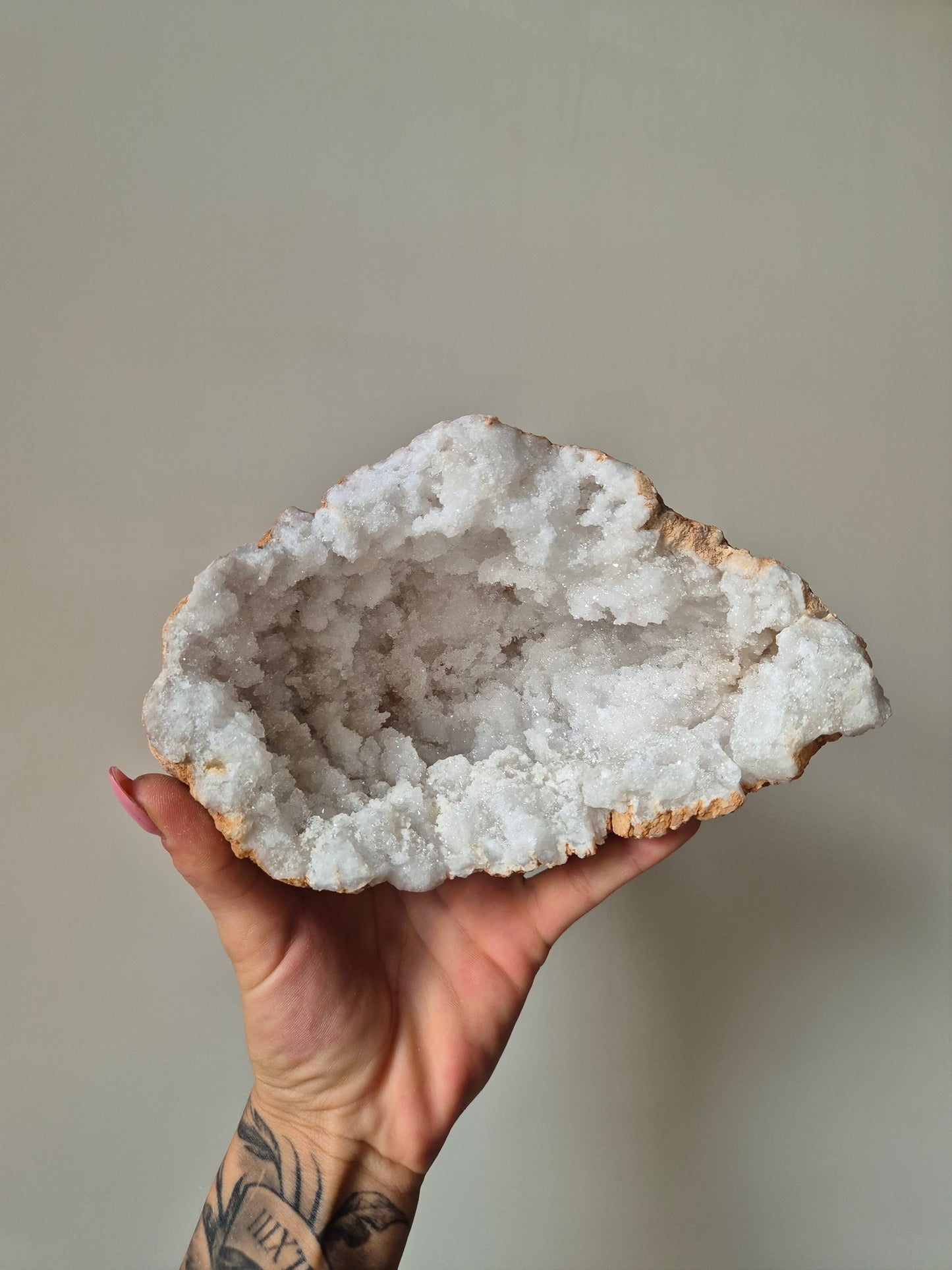 Bergkristal Geode