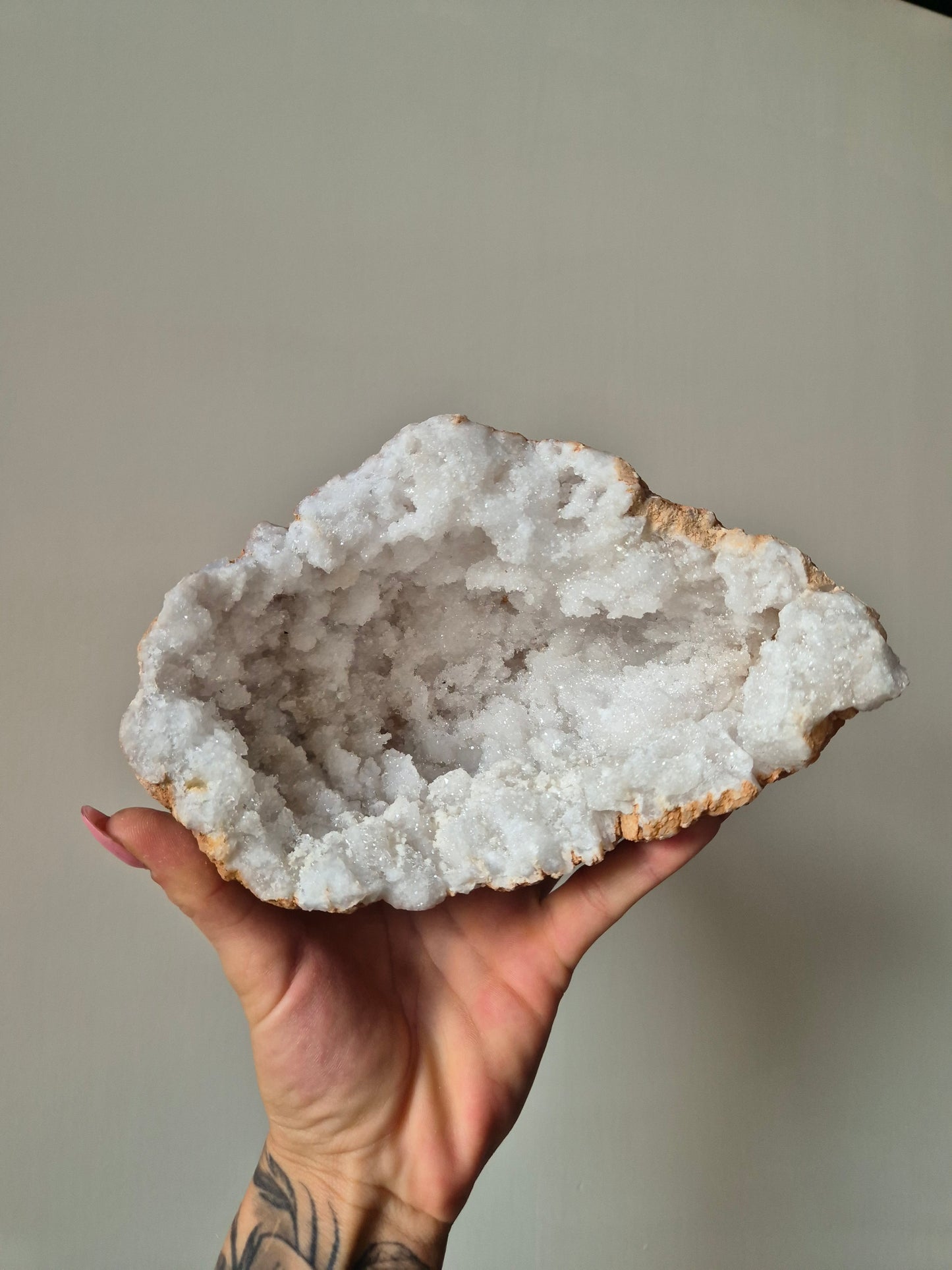 Bergkristal Geode