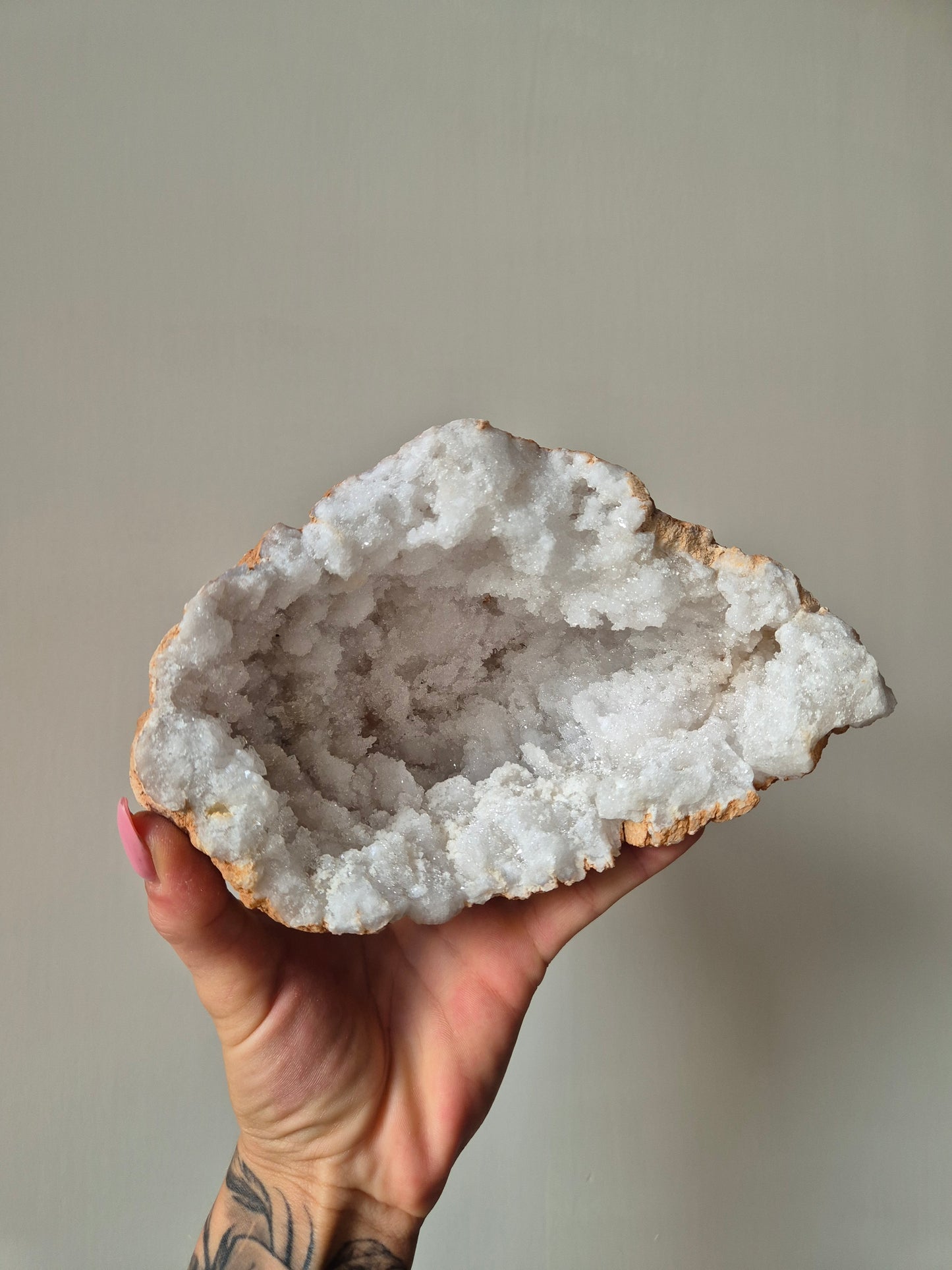 Bergkristal Geode