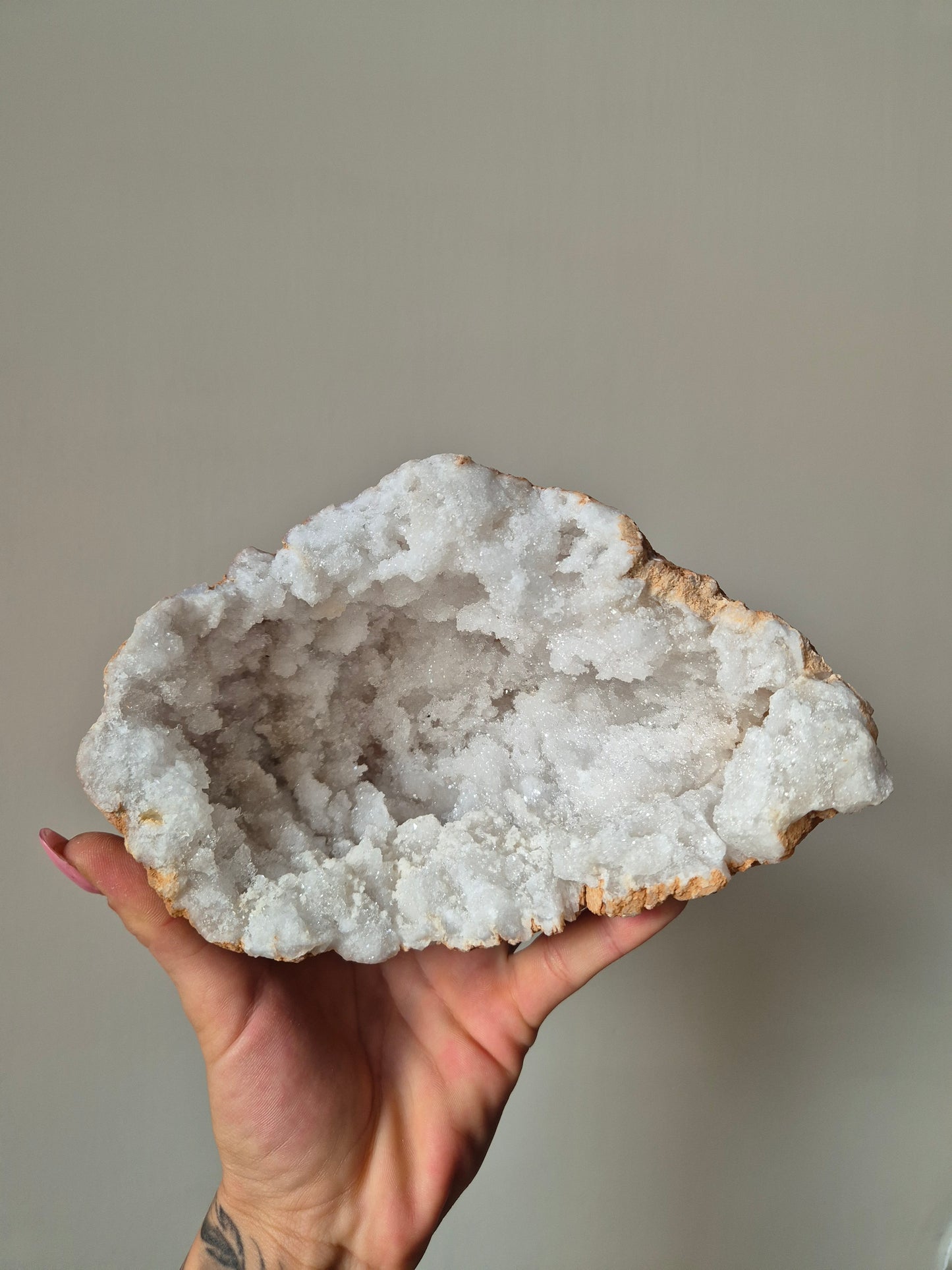 Bergkristal Geode