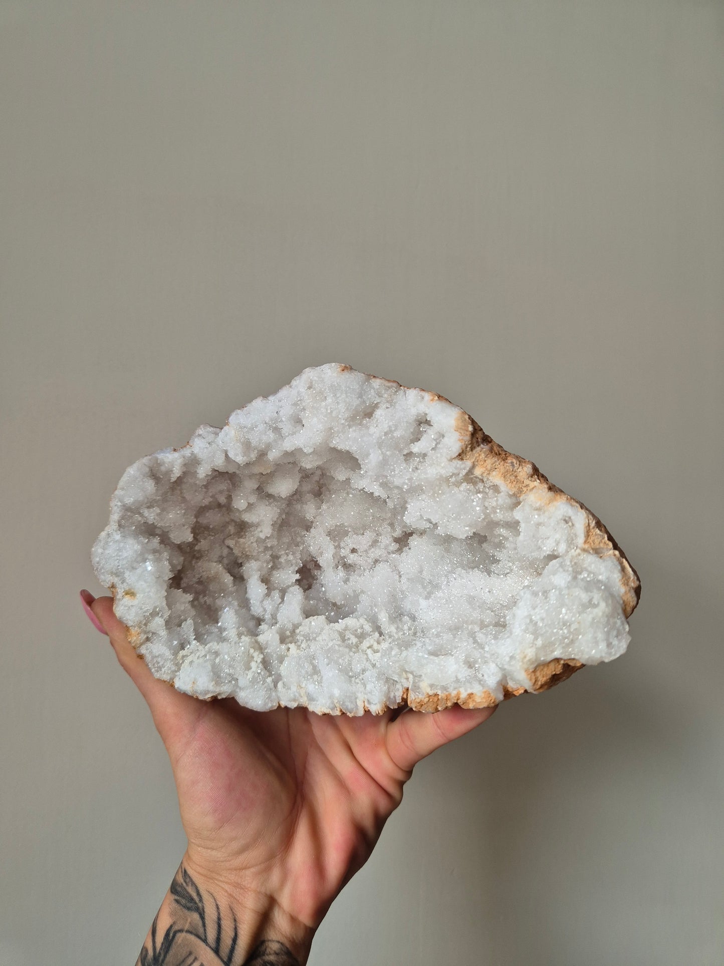 Bergkristal Geode