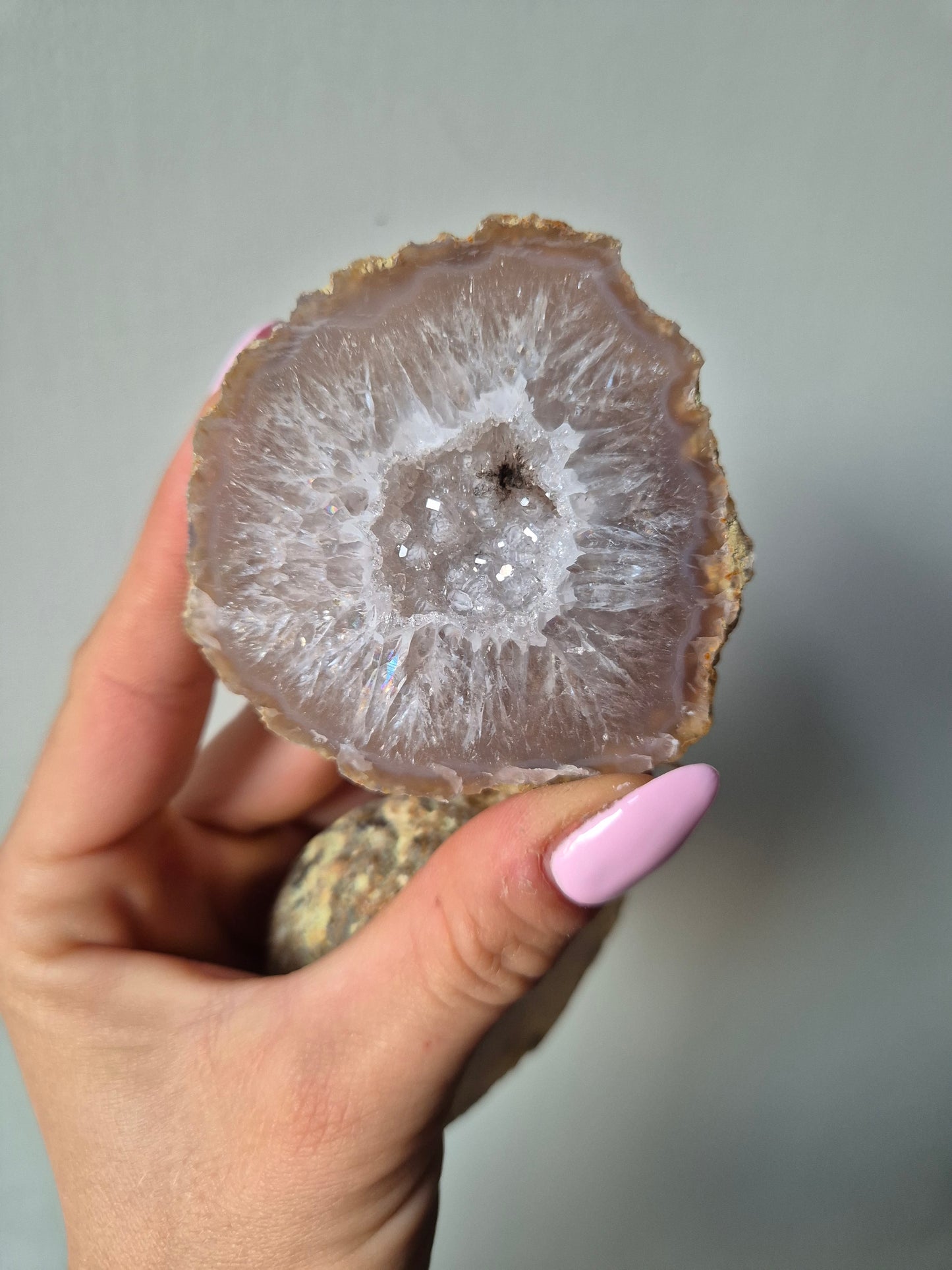 Agaat Geode Paar