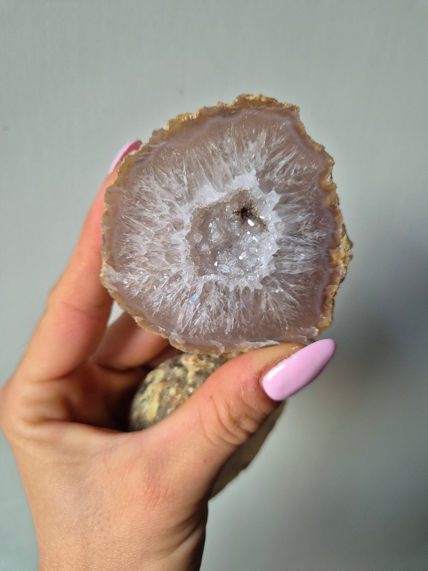 Agaat Geode Paar