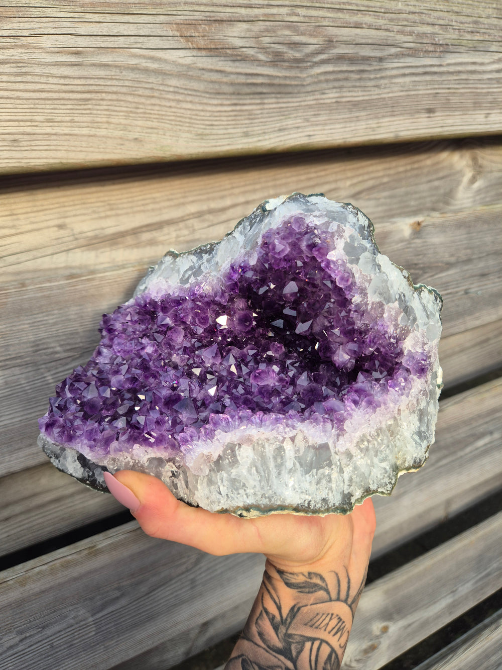 XL Amethist Geode | Uruguay A+ Kwaliteit