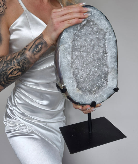 Agaat op standaard XXL | Special | 8.9KG