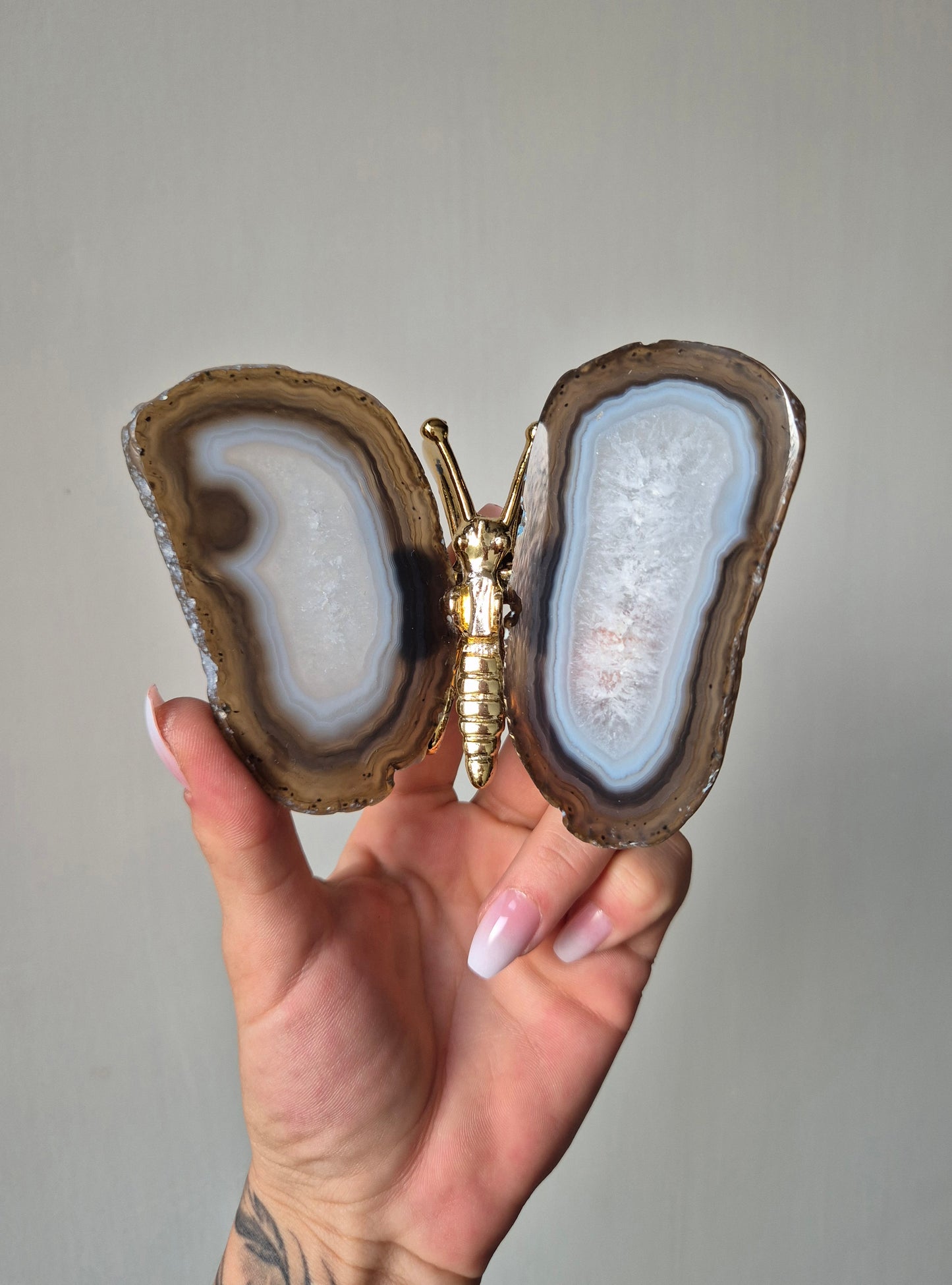 Agaat Vlinder | Edelsteen | Luxe Woonaccessoire