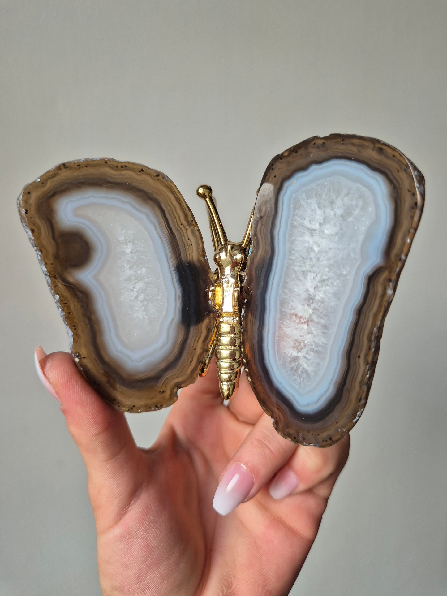 Agaat Vlinder | Edelsteen | Luxe Woonaccessoire