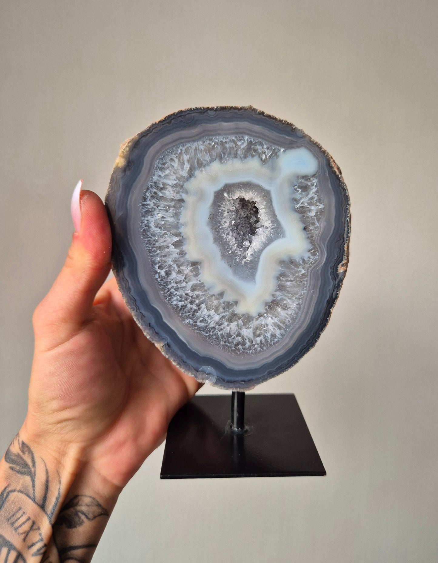 Agaat op standaard | XL